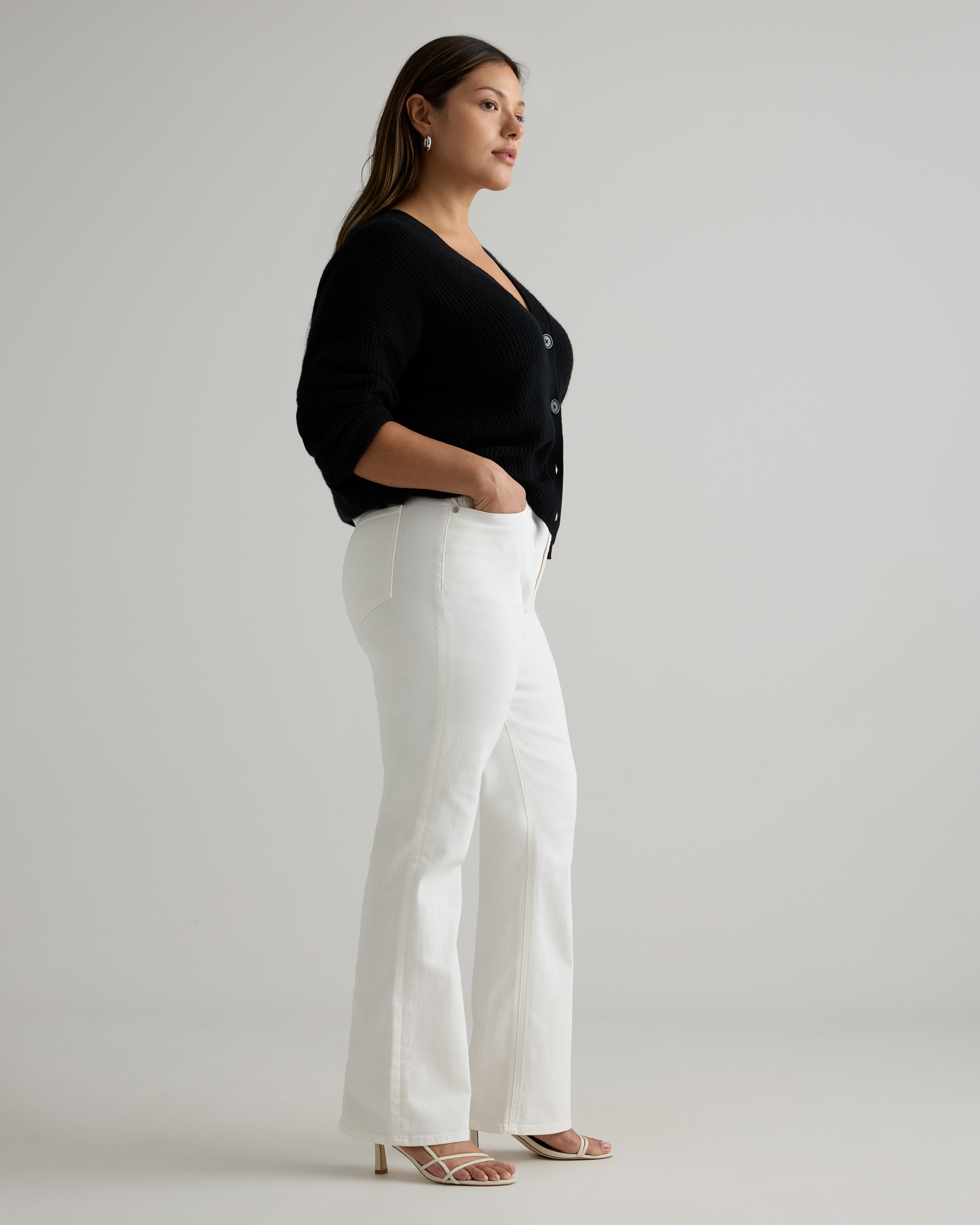 Bella Stretch Kick Flare Jeans — Image 121