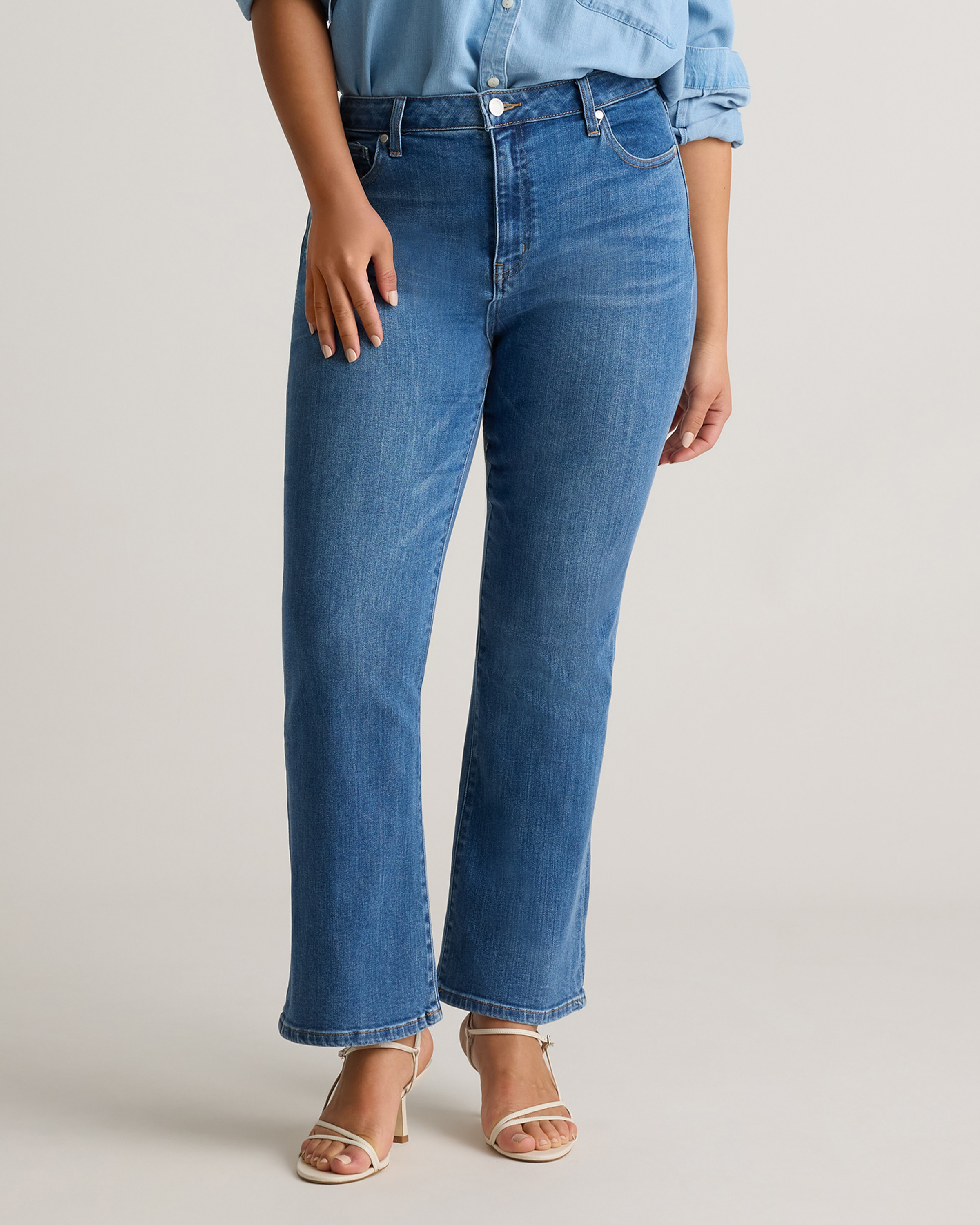 Bella Stretch Kick Flare Jeans — Image 124