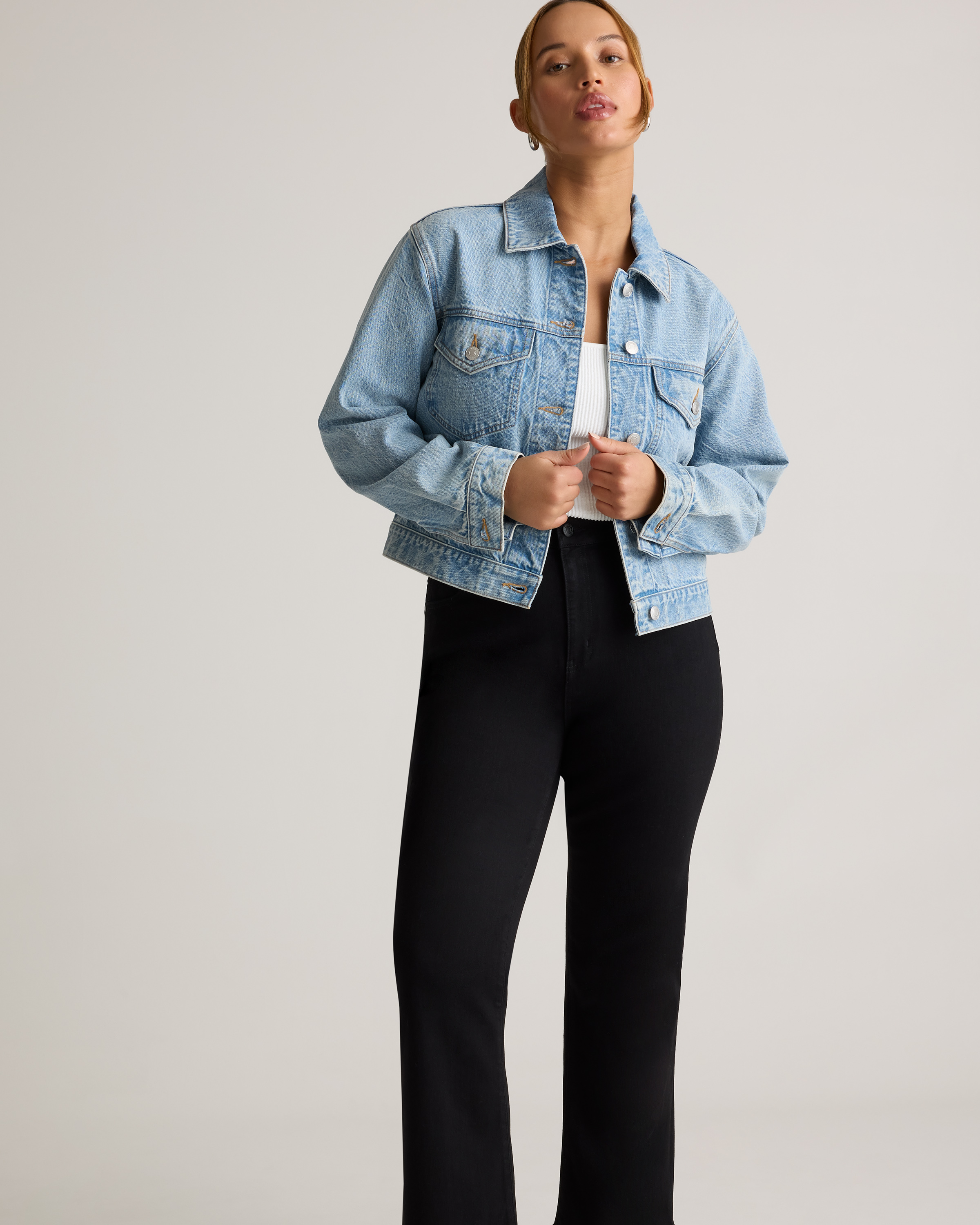 Bella Stretch Kick Flare Jeans — Image 156