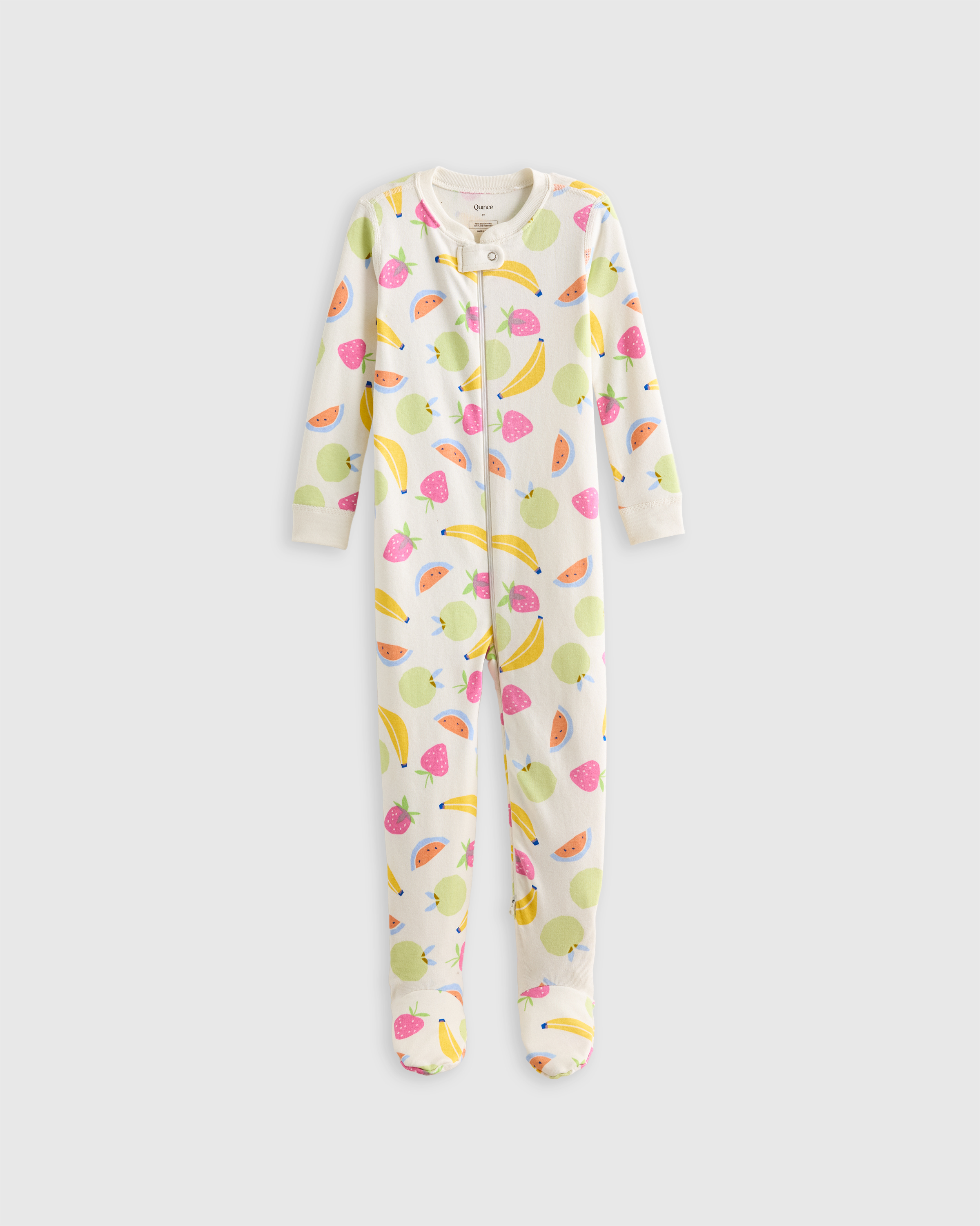 100% Organic Cotton Footie Pajama — Image 30