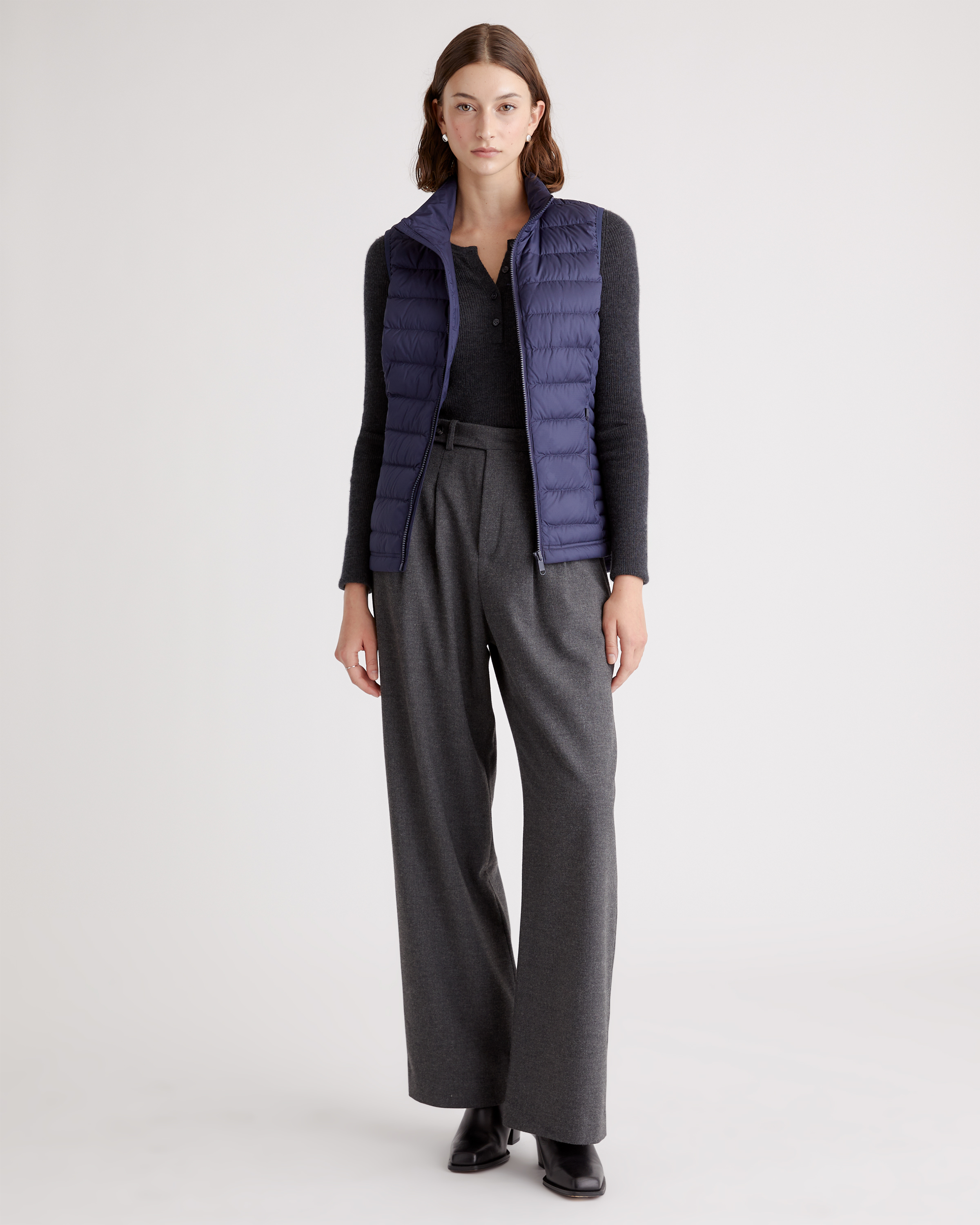 Lightweight Down Packable Puffer Vest — Image 10