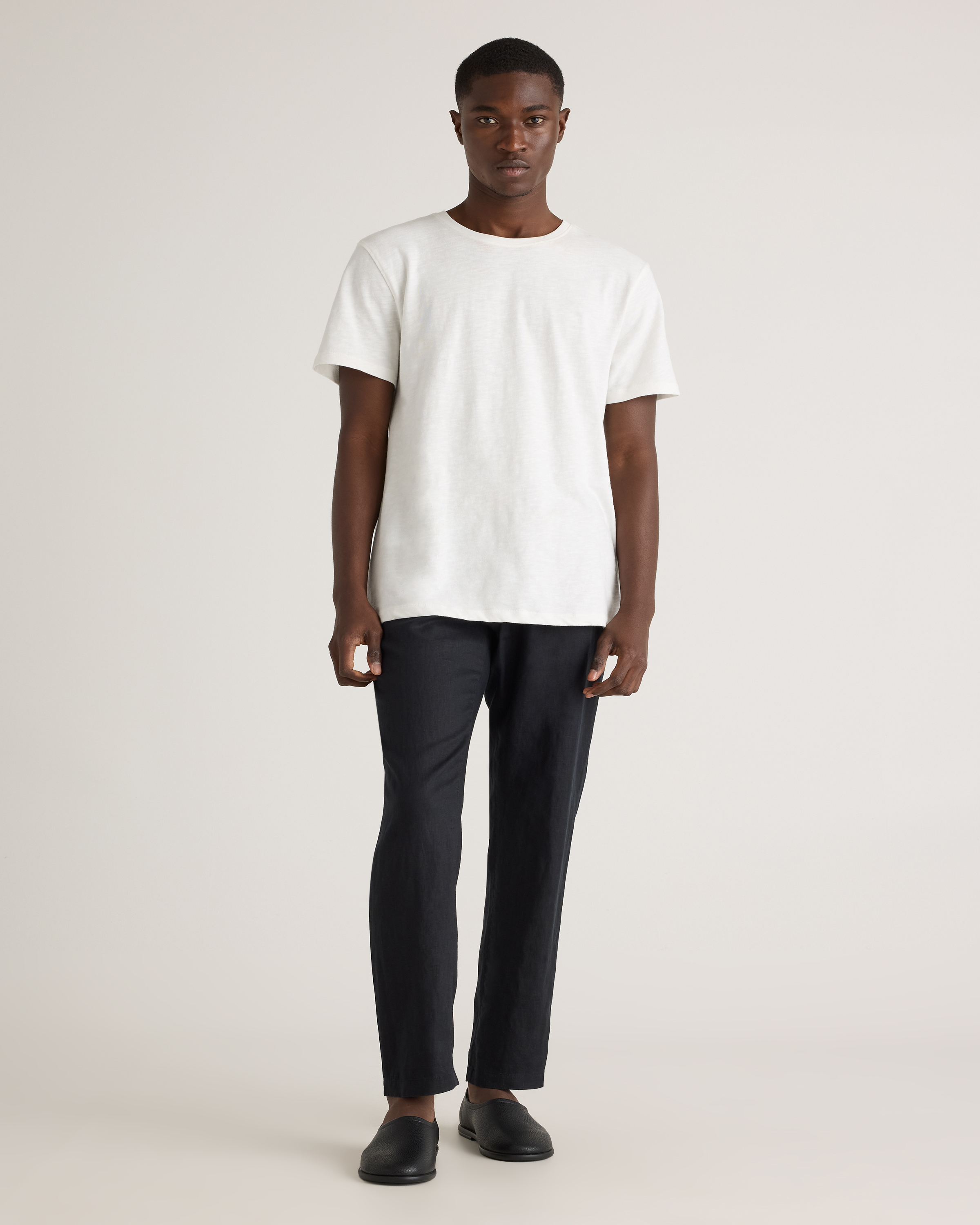 100% European Linen Drawstring Beach Pants — Image 20
