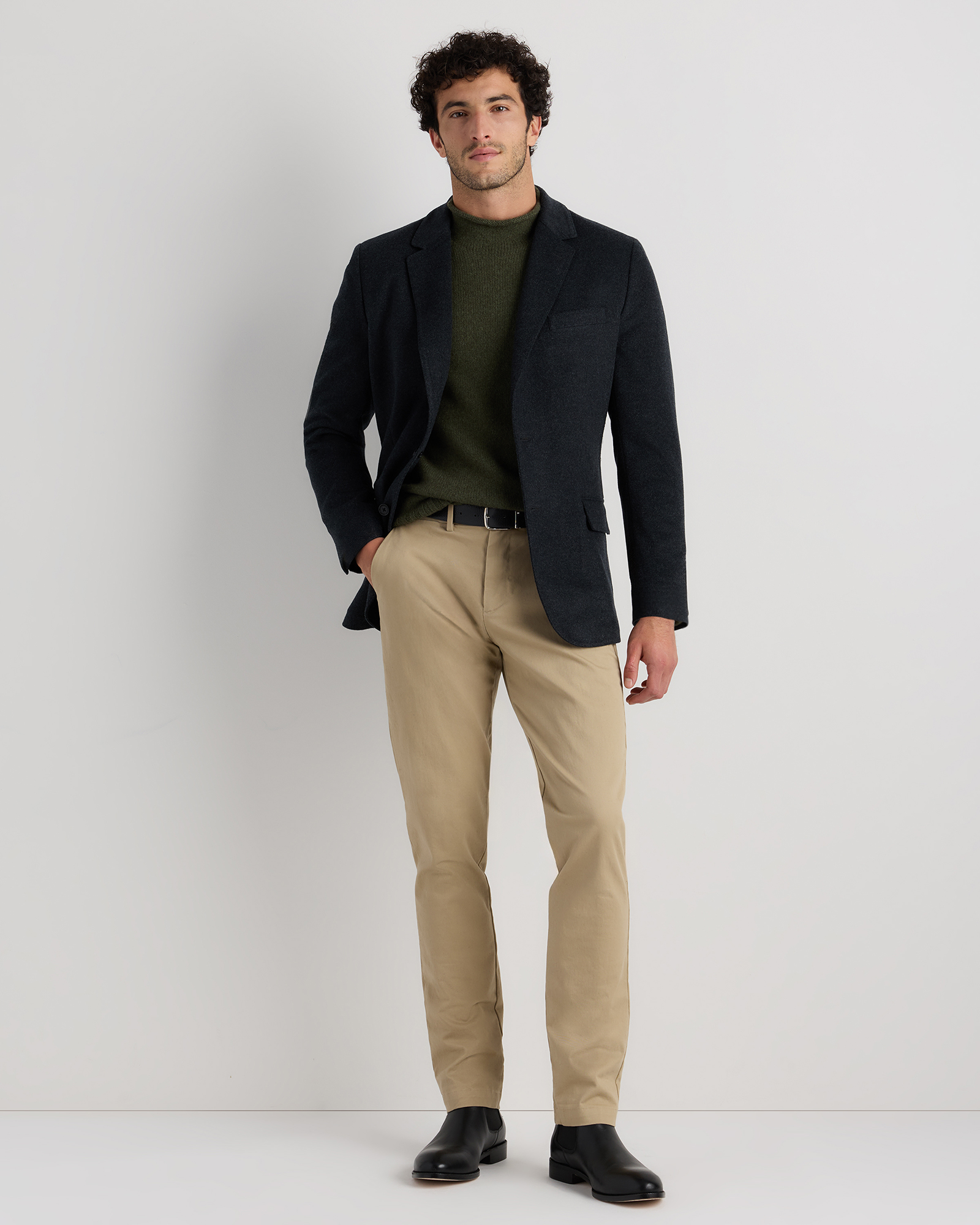 100% Mongolian Cashmere Blazer — Image 20