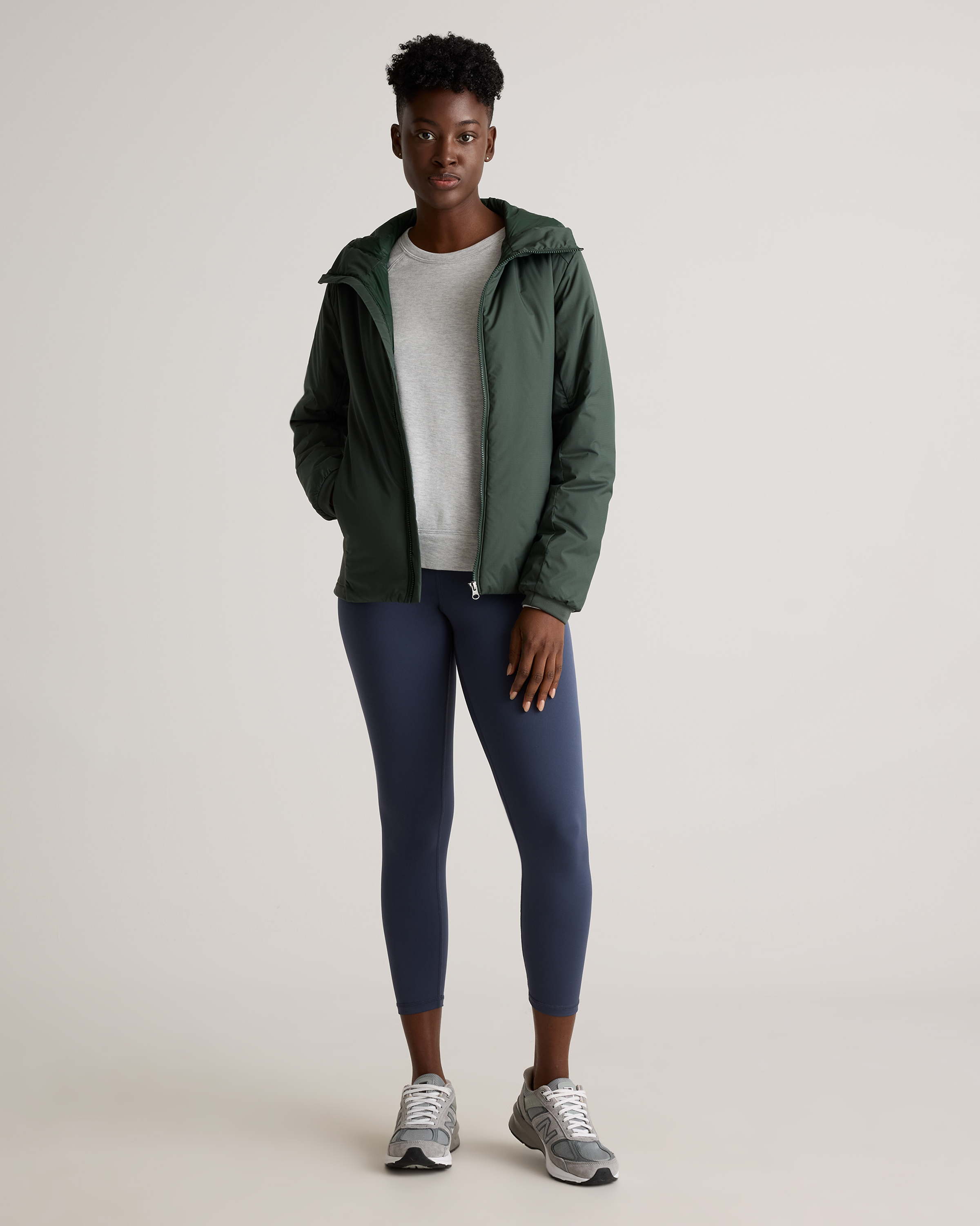 Hybrid Insulated Lightweight Hooded Jacket — Image 8