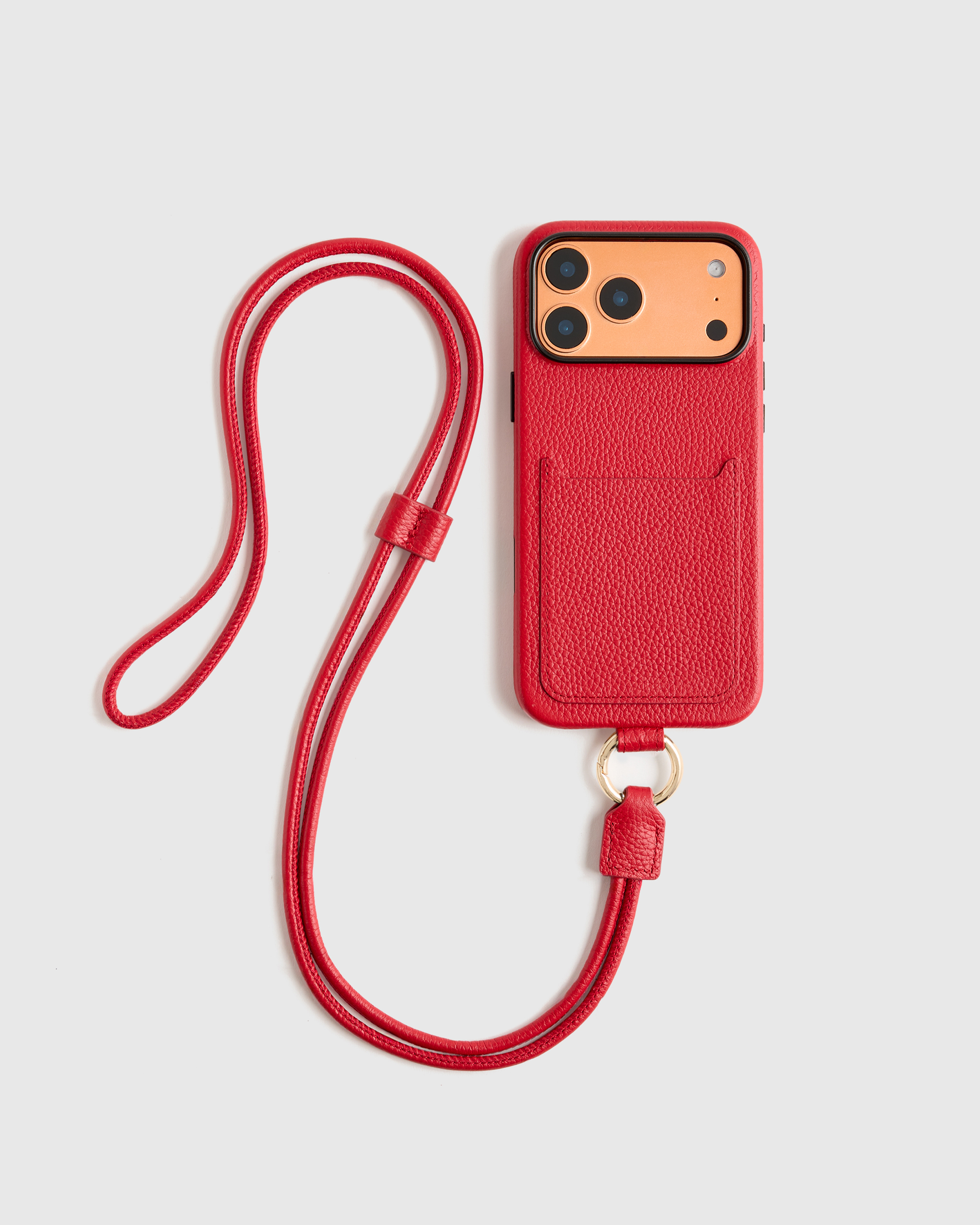 Italian Leather Phone Crossbody Case — Image 43