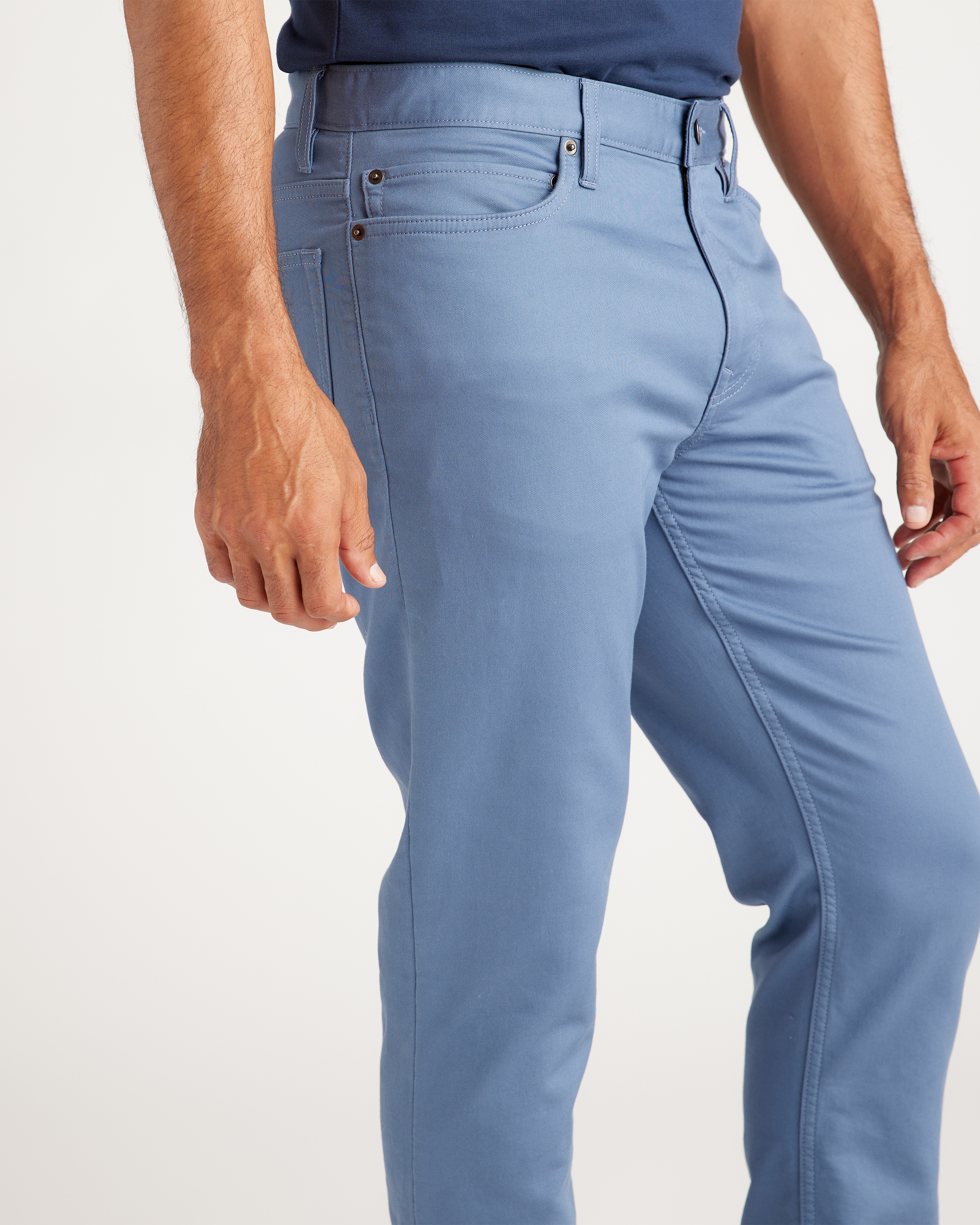 Comfort Stretch Traveler 5-Pocket Pants - Straight — Image 11