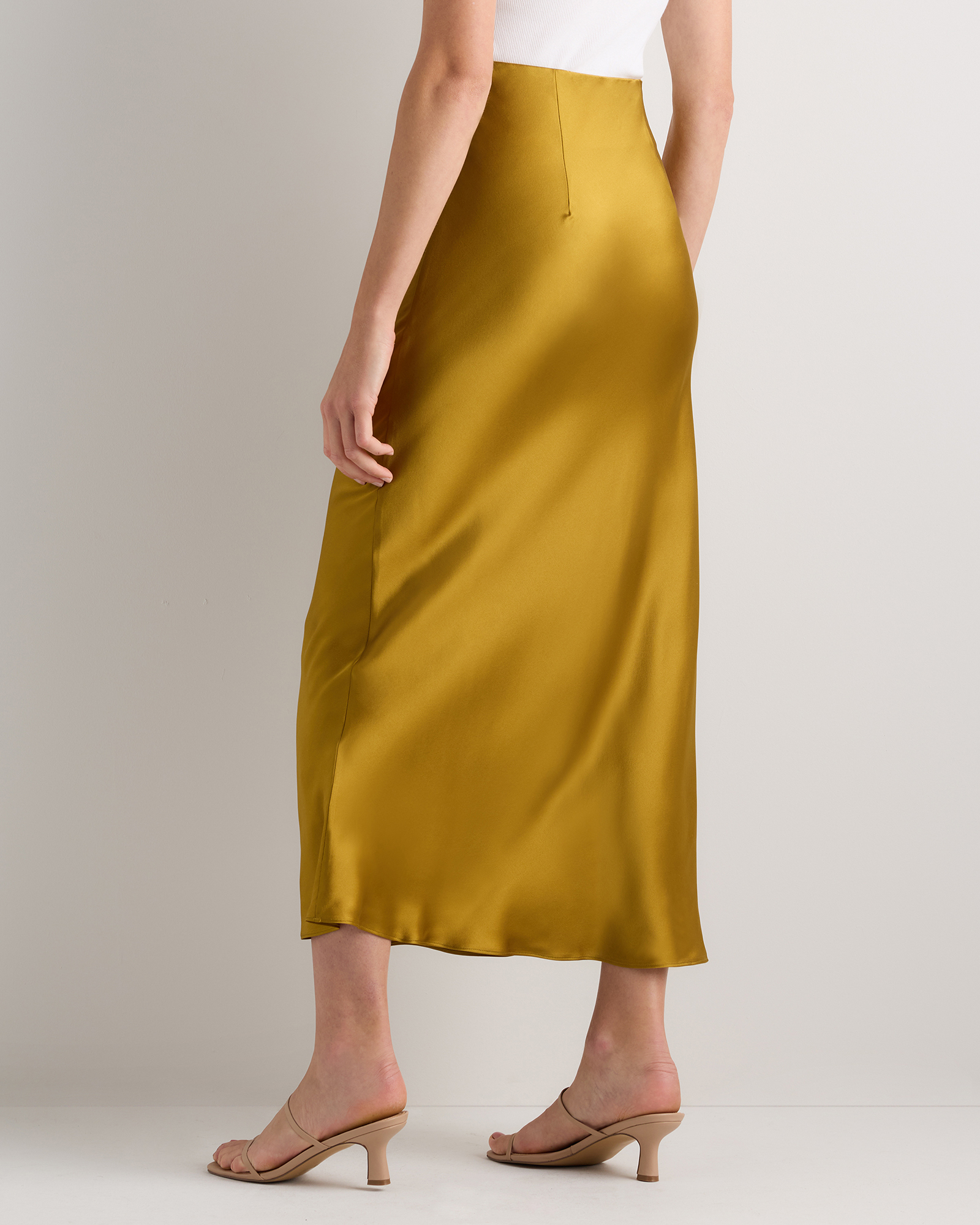 100% Washable Silk Maxi Skirt — Image 51