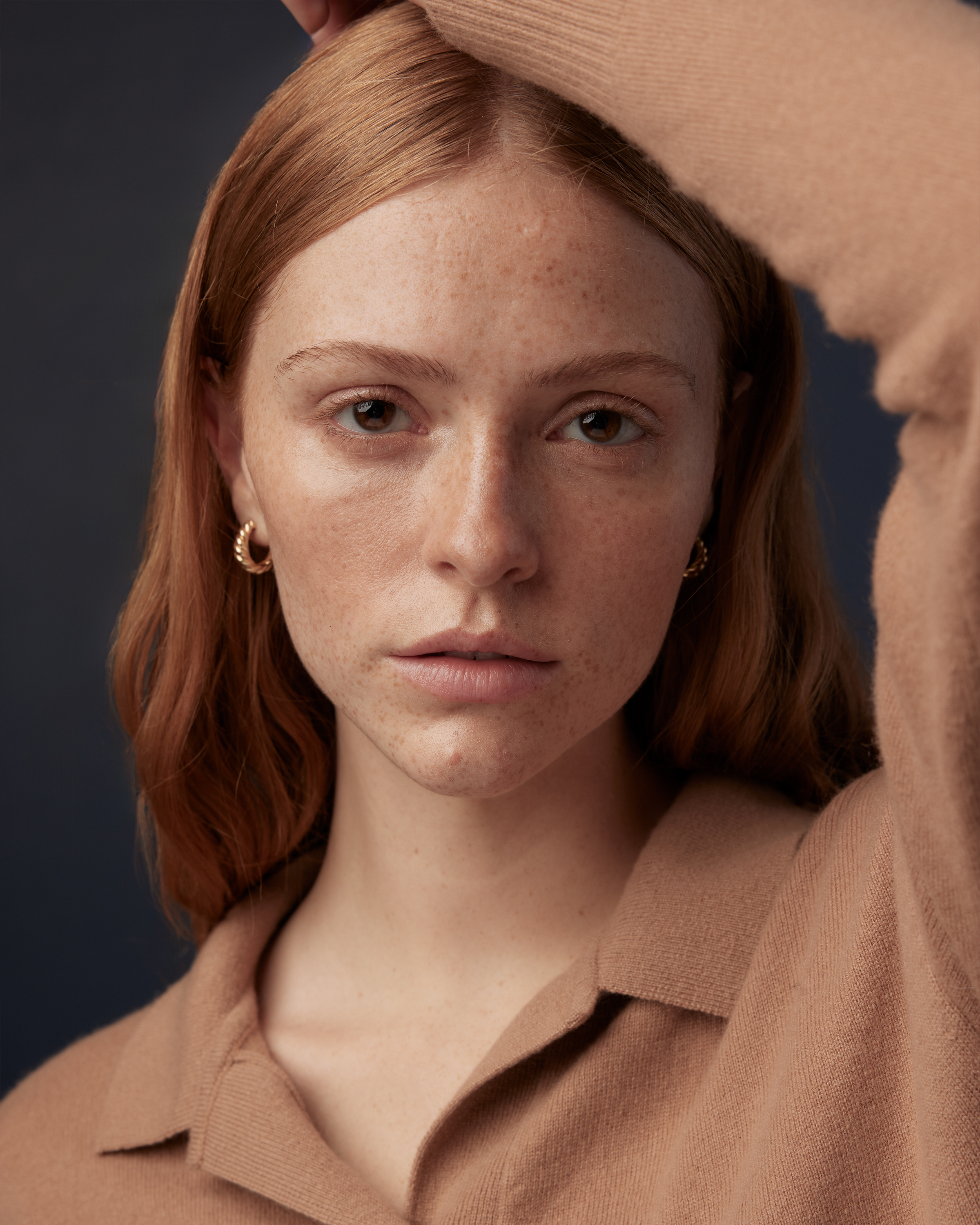 Mongolian Spring Cashmere Polo Sweater — Image 10