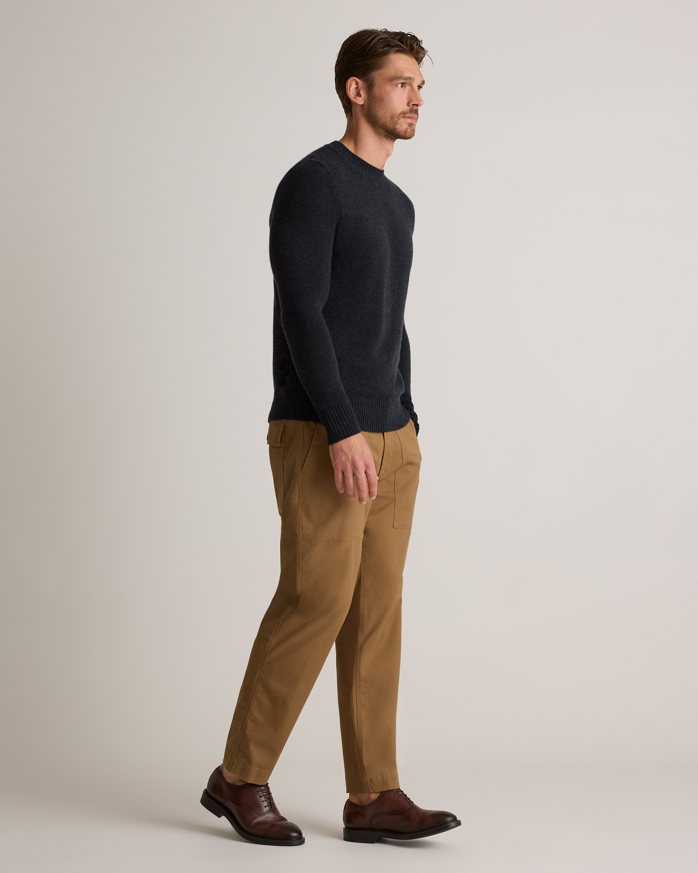Luxe Baby Cashmere Crewneck Sweater — Image 15