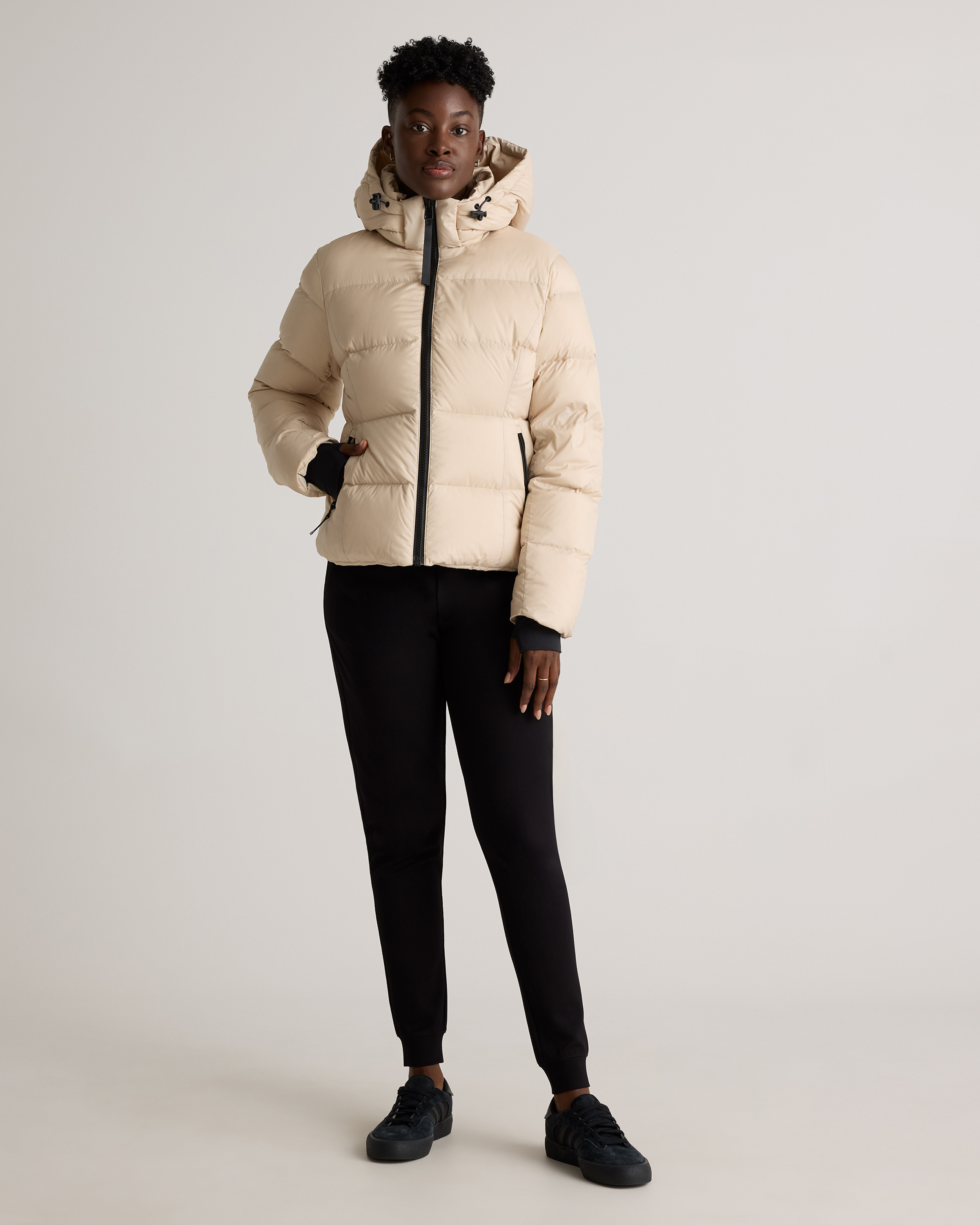Responsible Down Cinch Waist Puffer Jacket — Image 27