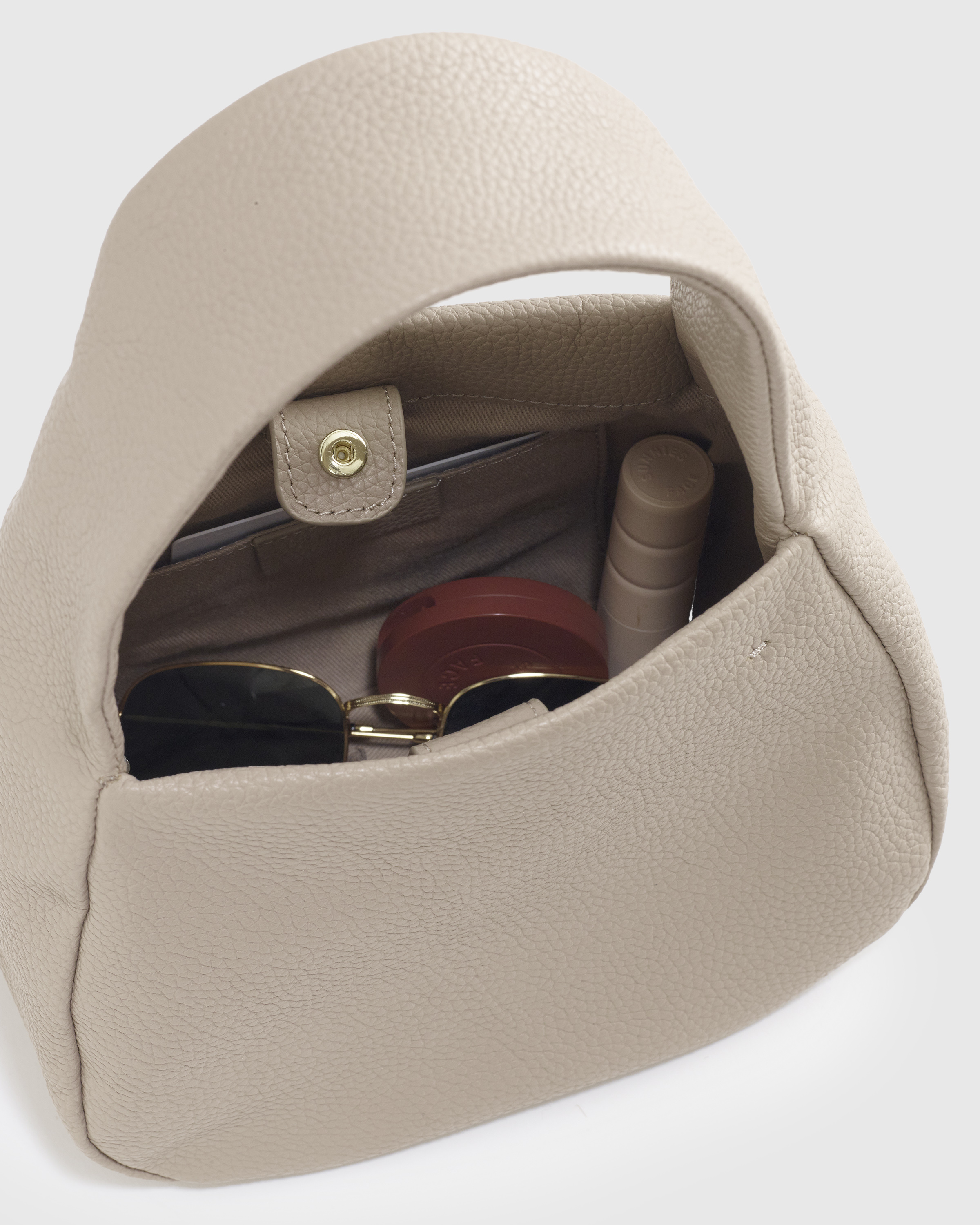 Italian Leather Mini Bow Bag — Image 7