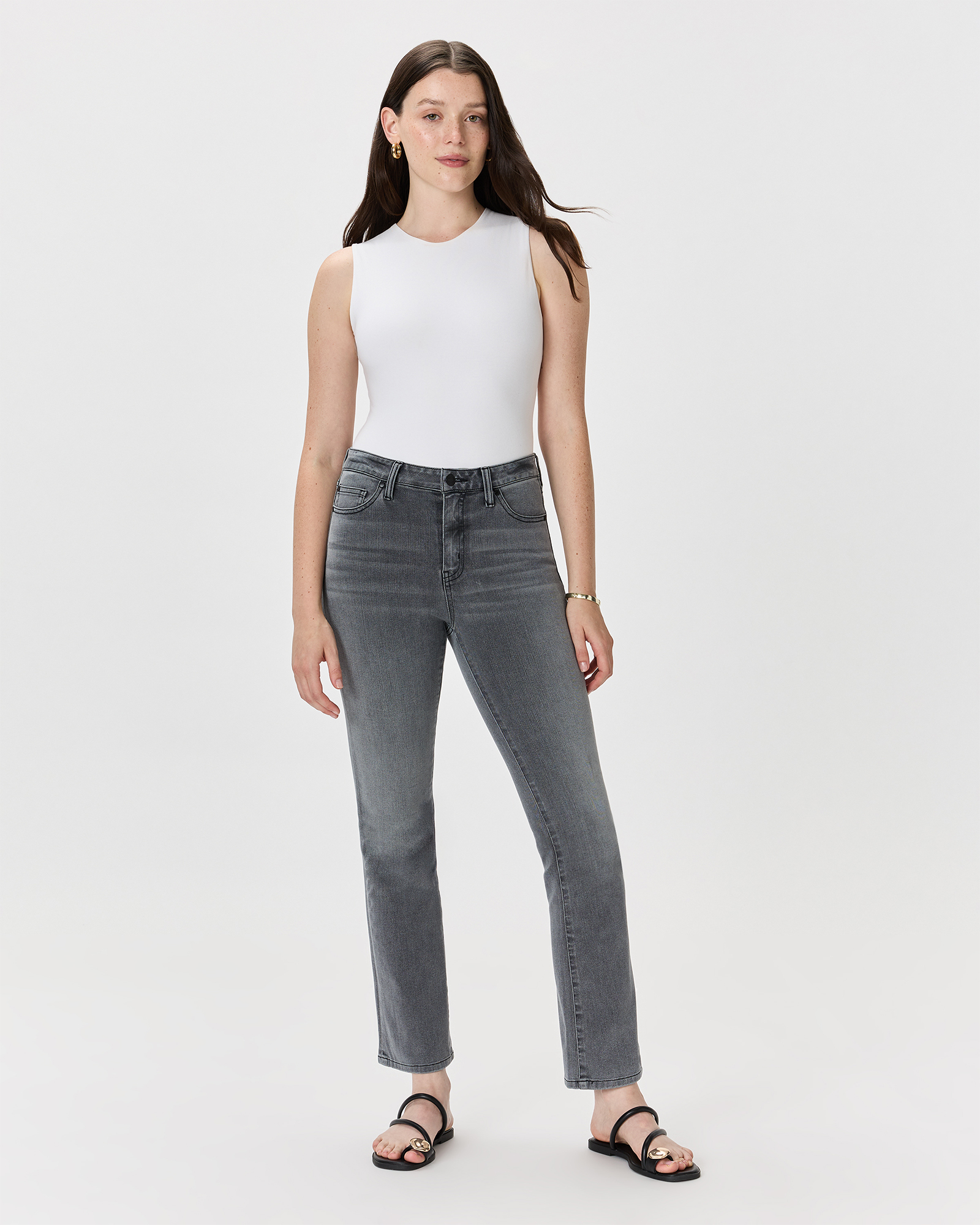 Bella Stretch Straight Jeans — Image 170
