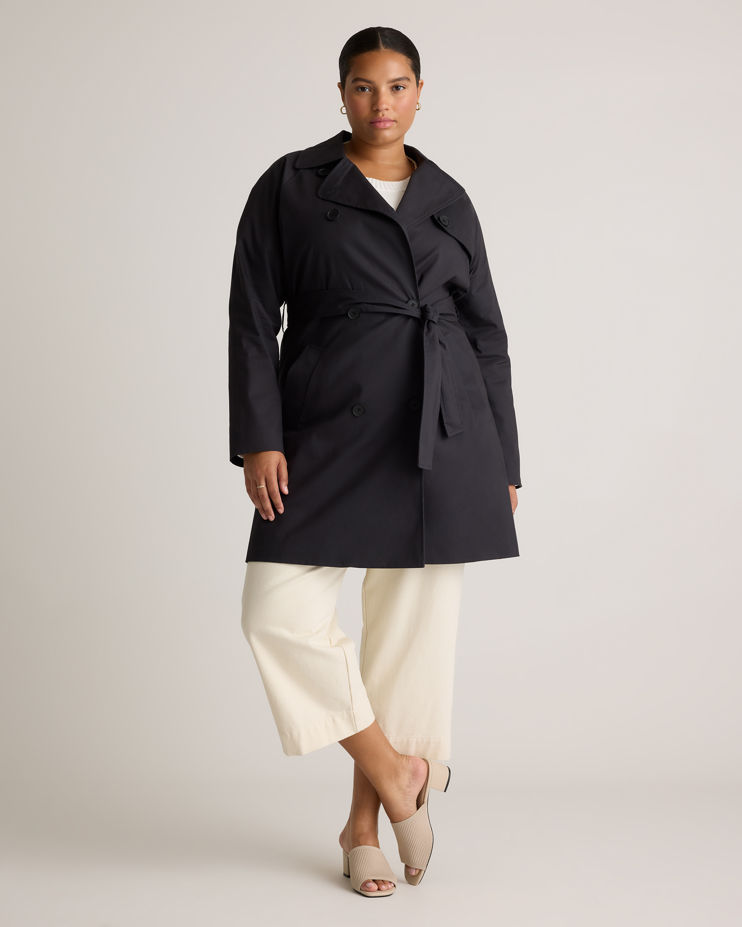 Comfort Stretch Trench Coat — Image 16
