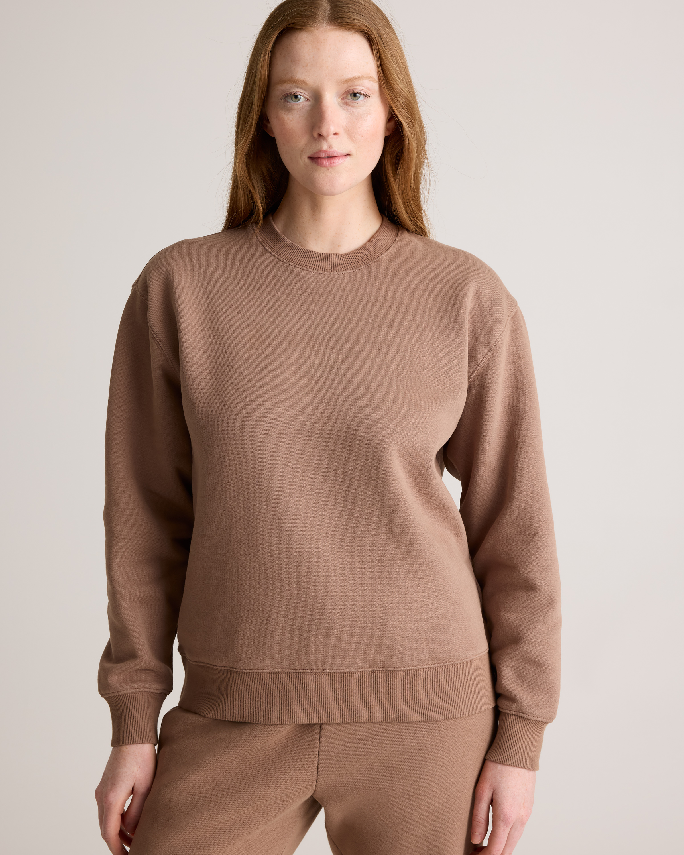 Organic Heavyweight Fleece Crew — Image 3