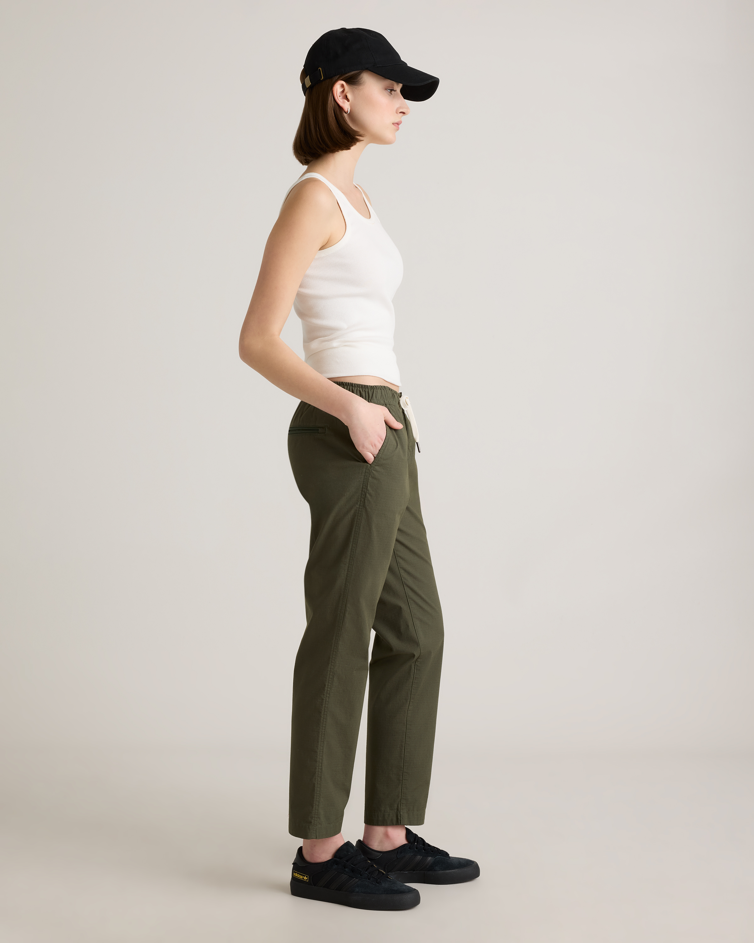 Organic Stretch Ripstop Straight Pants — Image 27