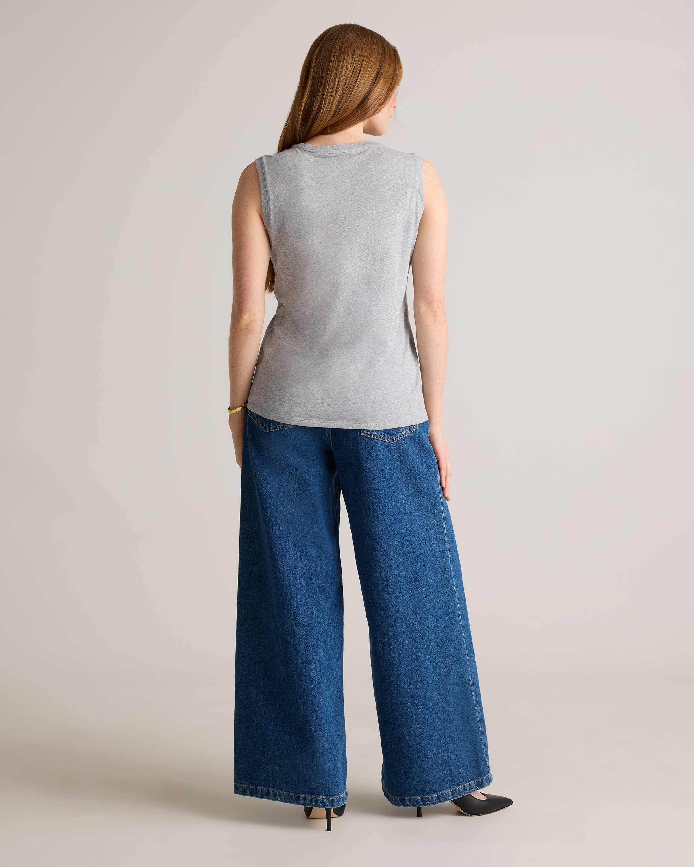 Cotton Modal Muscle Tank — Image 17