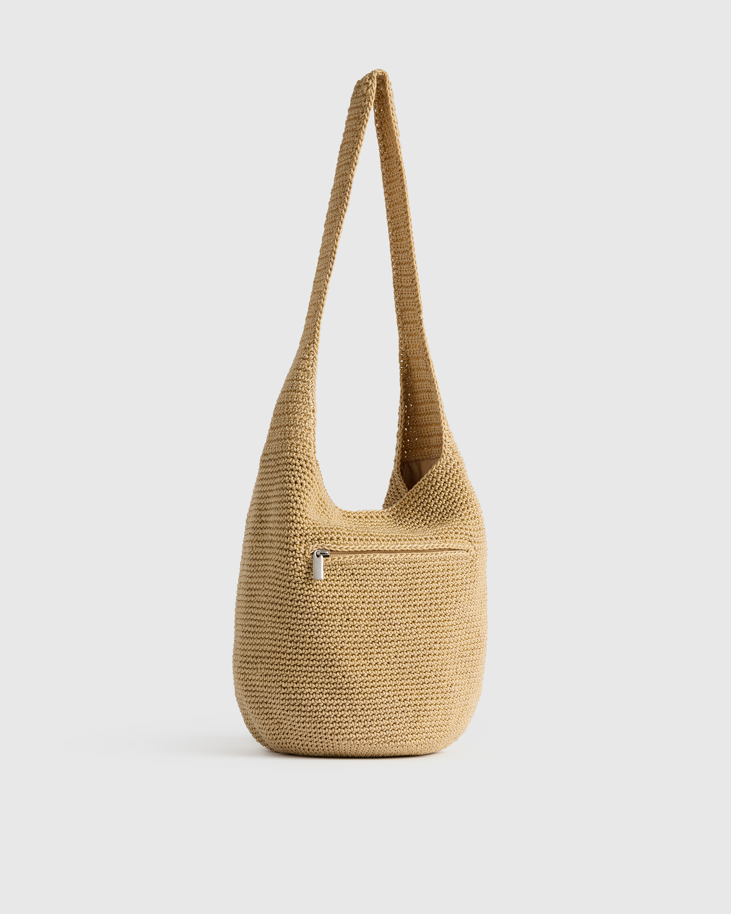 Hand Crochet Hobo Shoulder Bag — Image 18