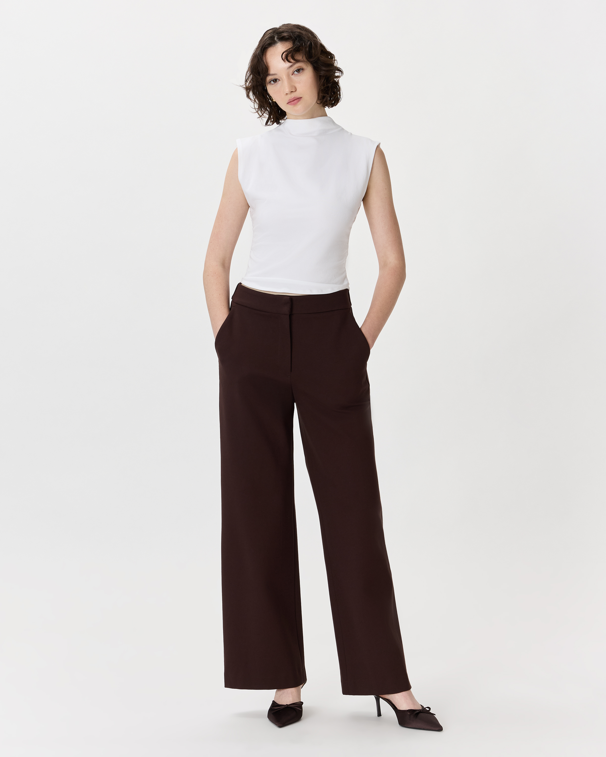 Ultra-Stretch Ponte Trouser — Image 16