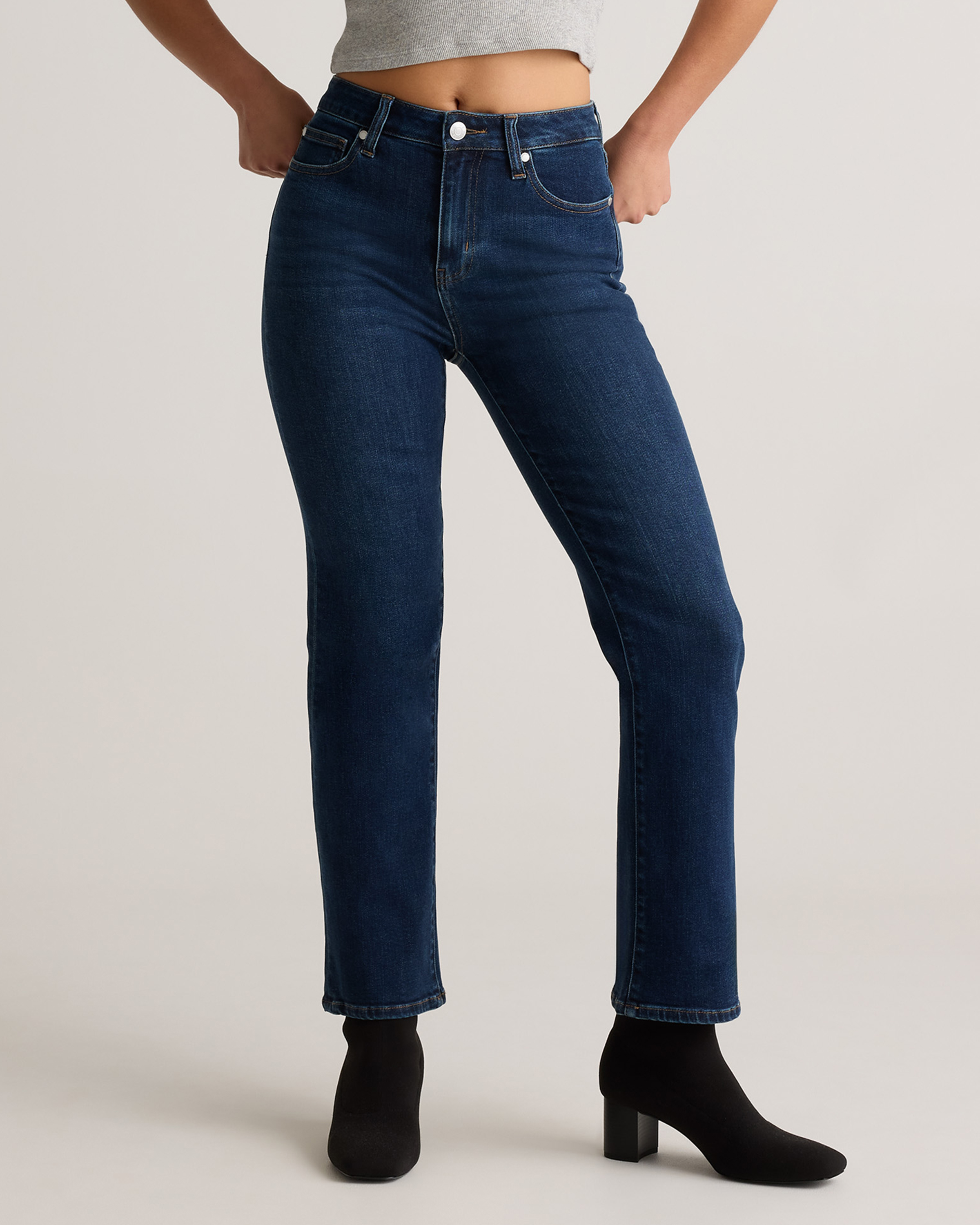 Bella Stretch Straight Jeans — Image 154