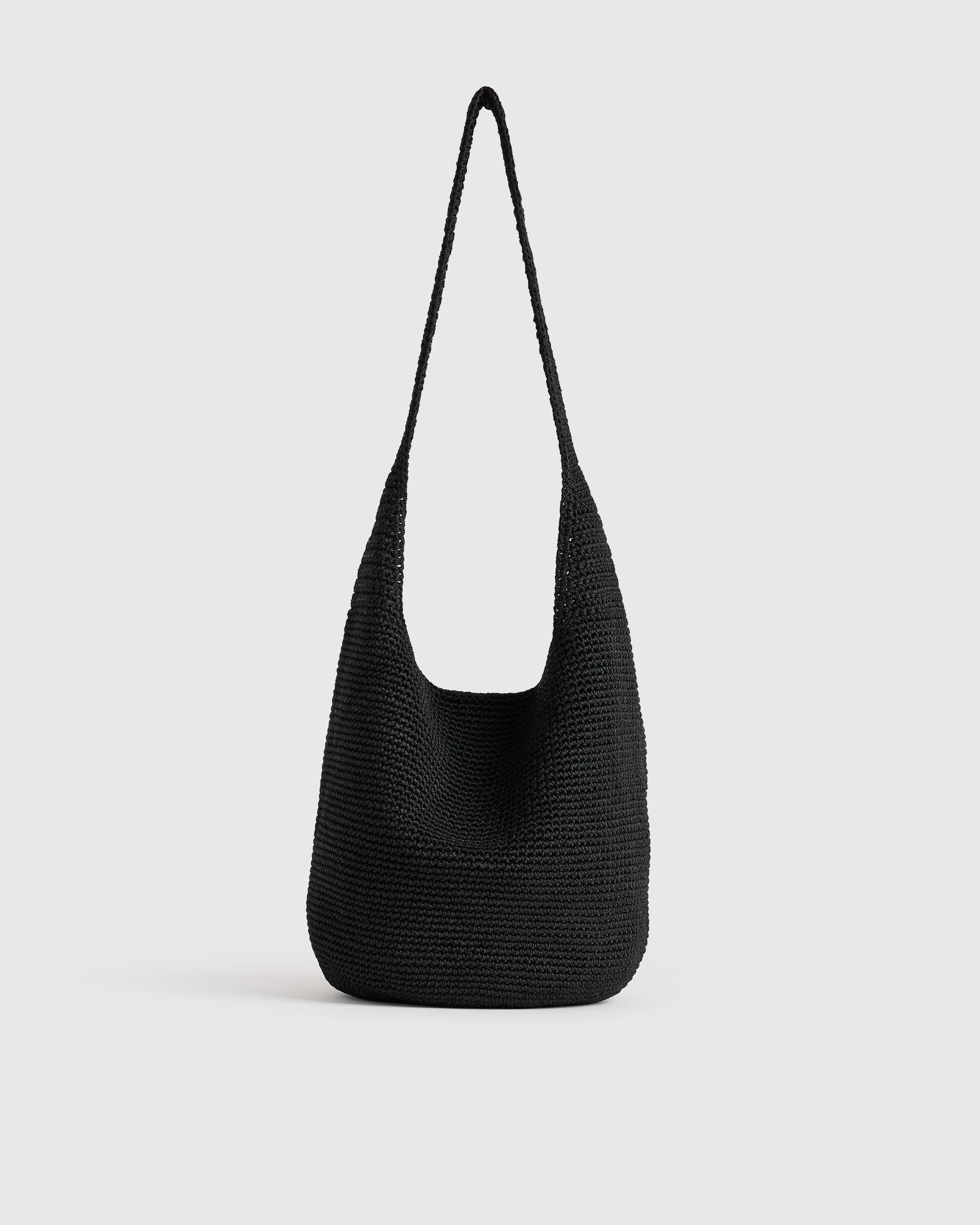 Hand Crochet Hobo Shoulder Bag — Image 24