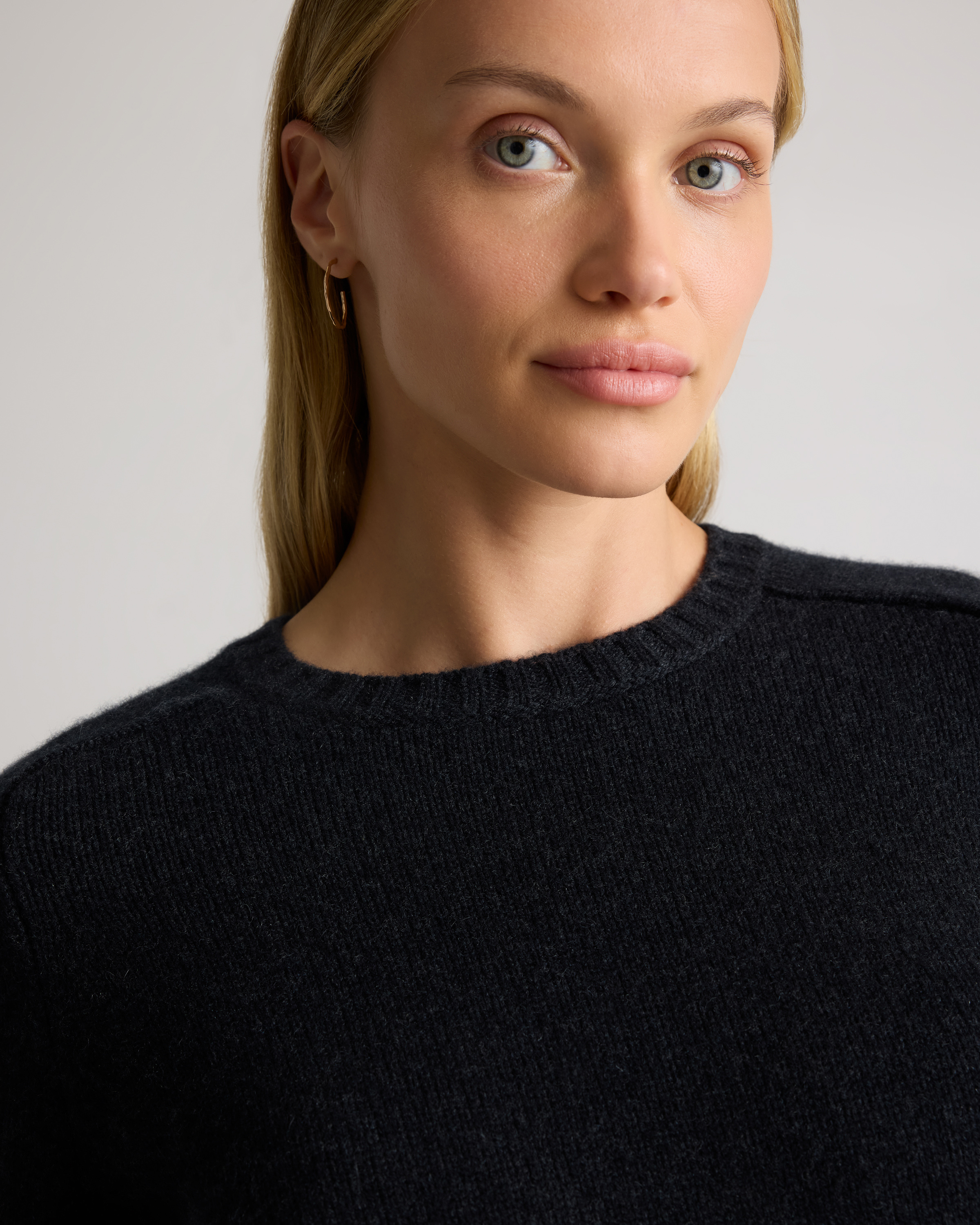 Luxe Baby Cashmere Crewneck Sweater — Image 6