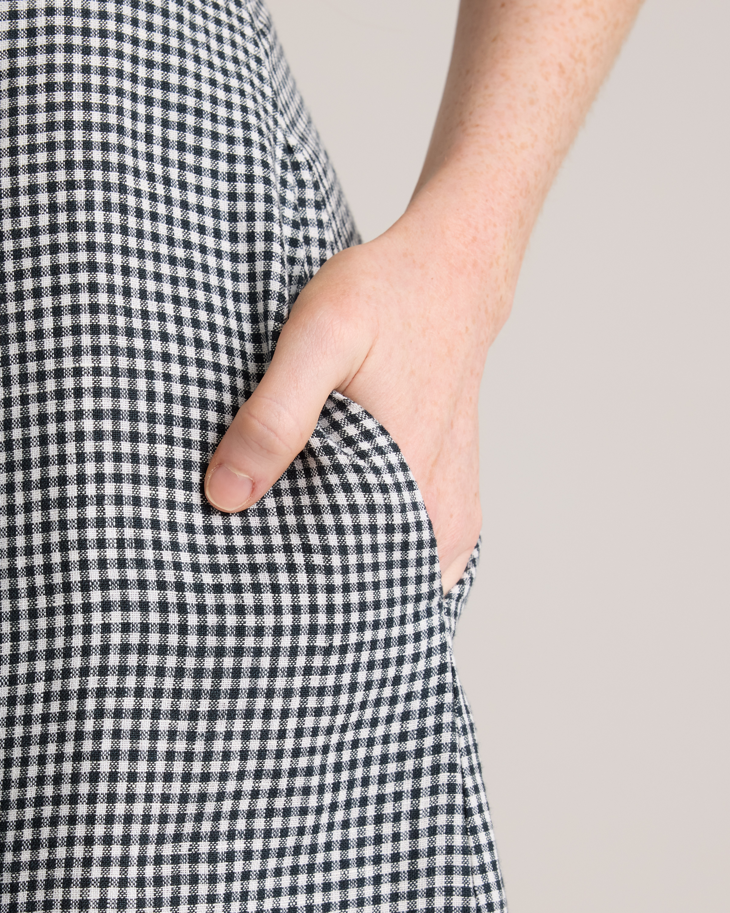 100% European Linen Button Front Dress — Image 6