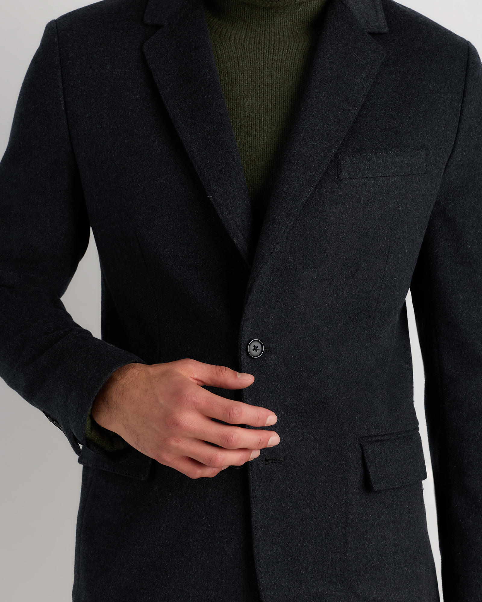 100% Mongolian Cashmere Blazer — Image 6