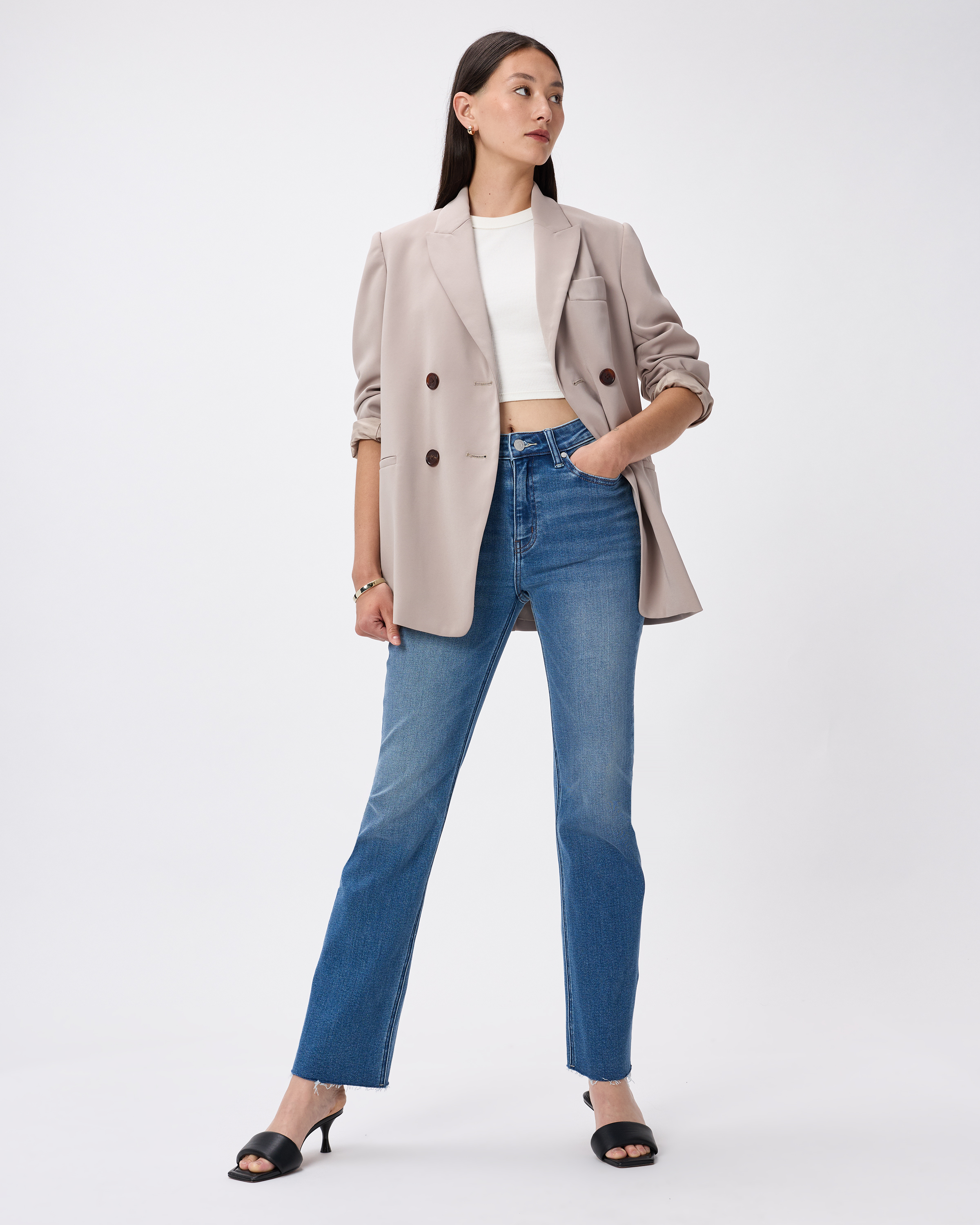 Bella Stretch Straight Jeans — Image 97
