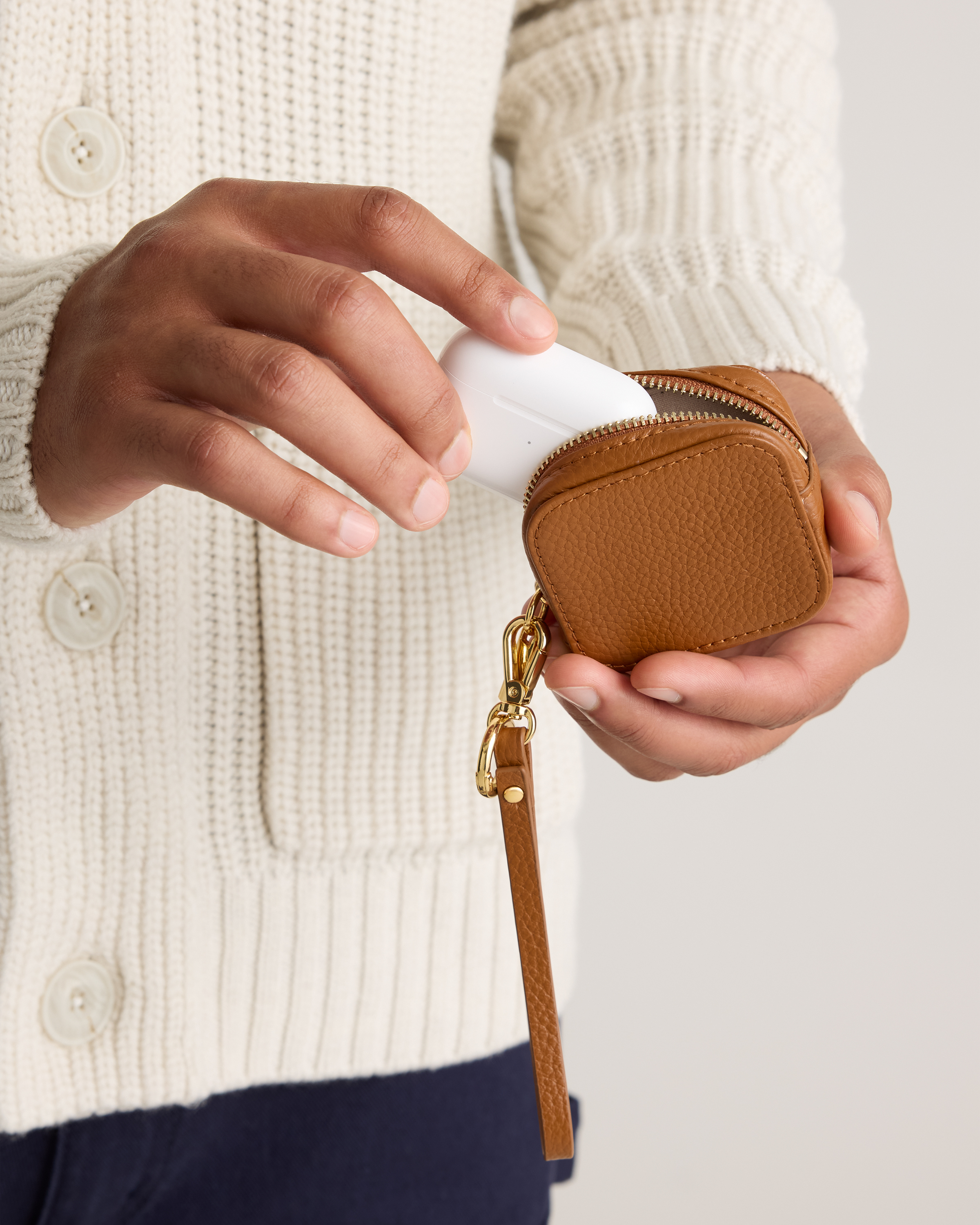 Italian Leather Zip Case — Image 10