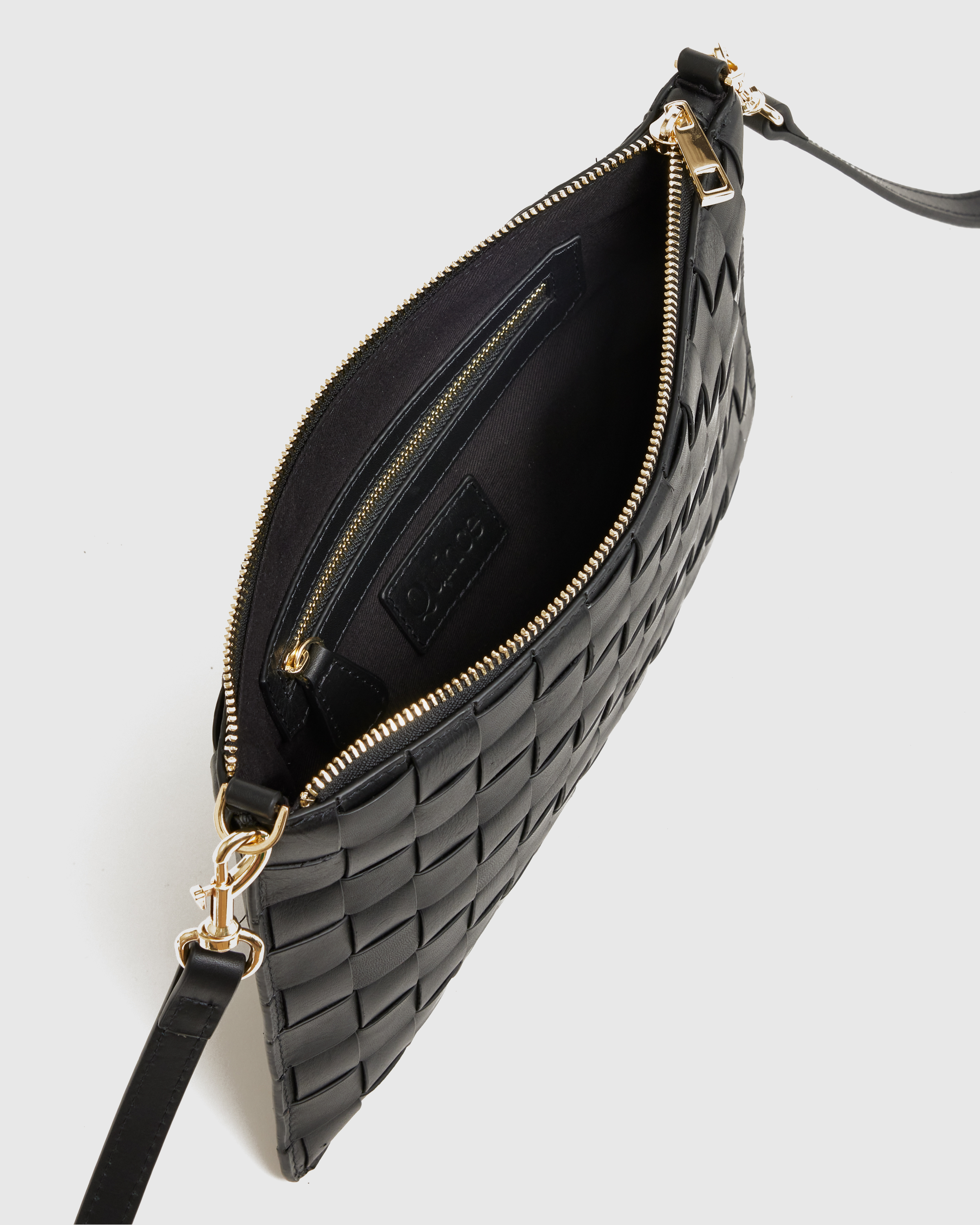 Italian Leather Handwoven Convertible Crossbody — Image 16