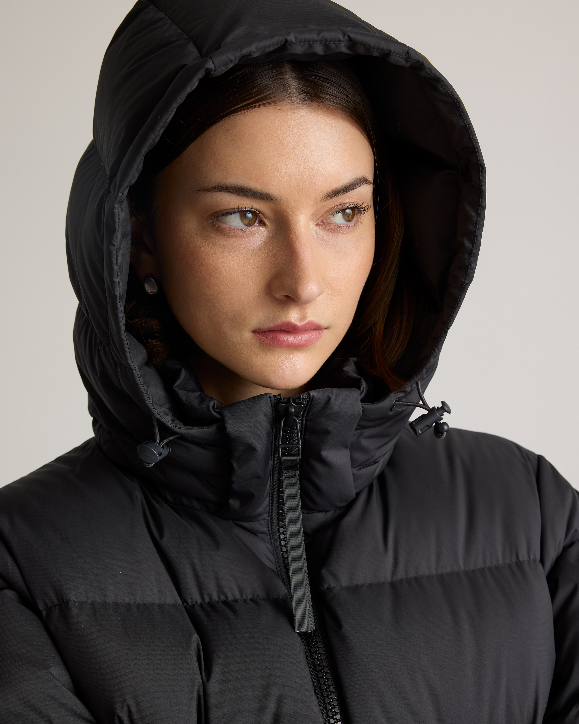 Responsible Down Cinch Waist Puffer Jacket — Image 7