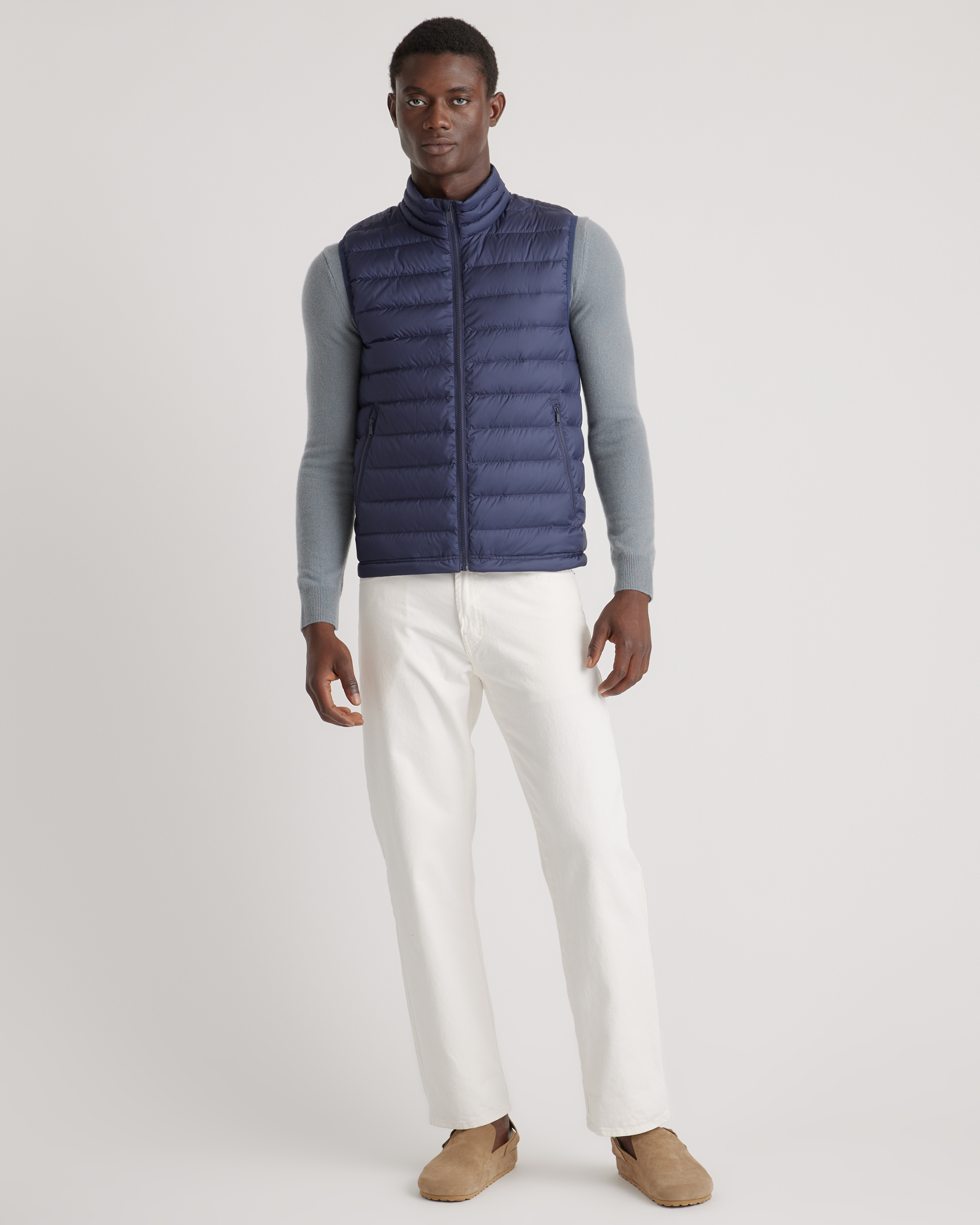 Lightweight Down Packable Puffer Vest — Image 11