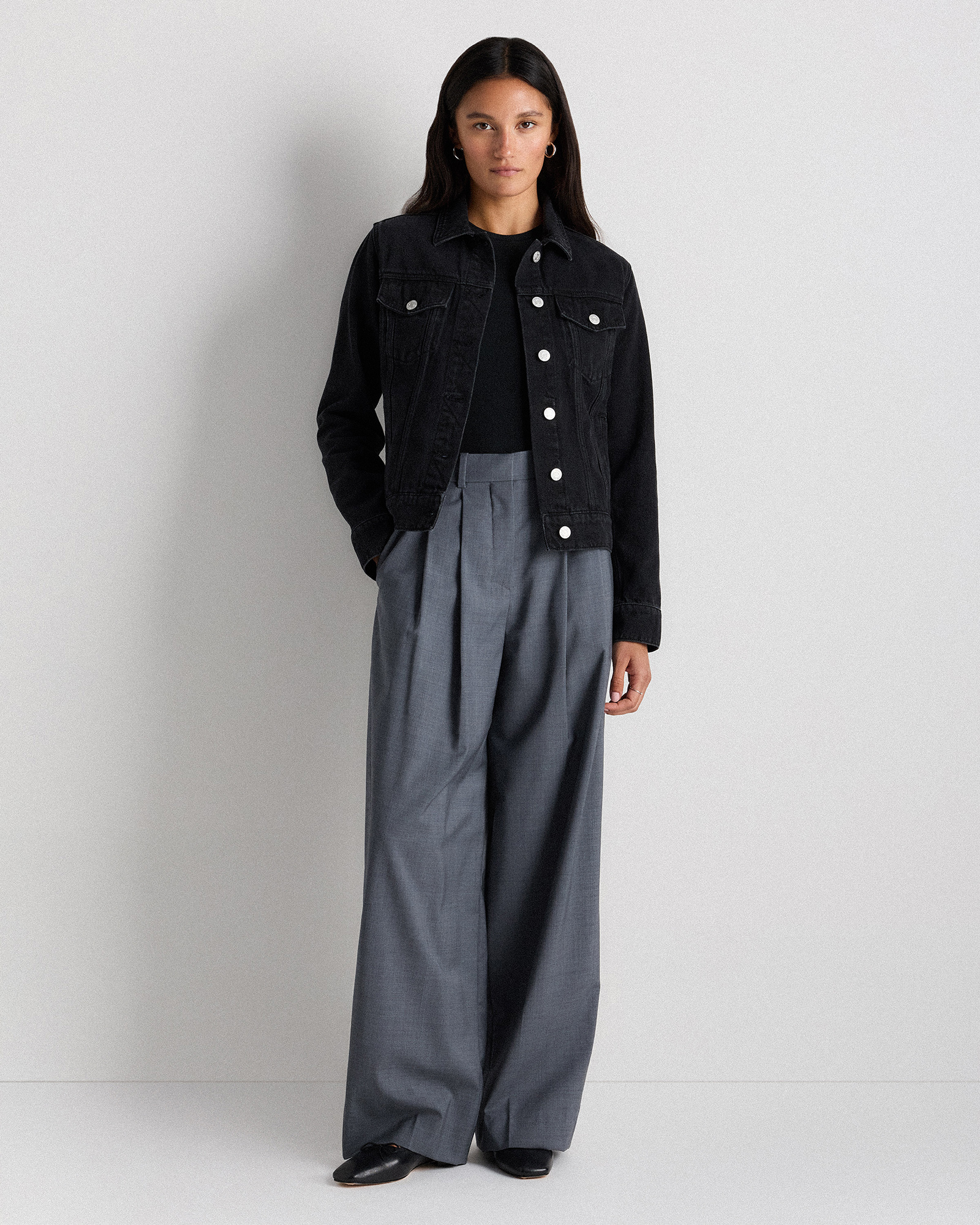100% Organic Cotton Denim Jacket — Image 21