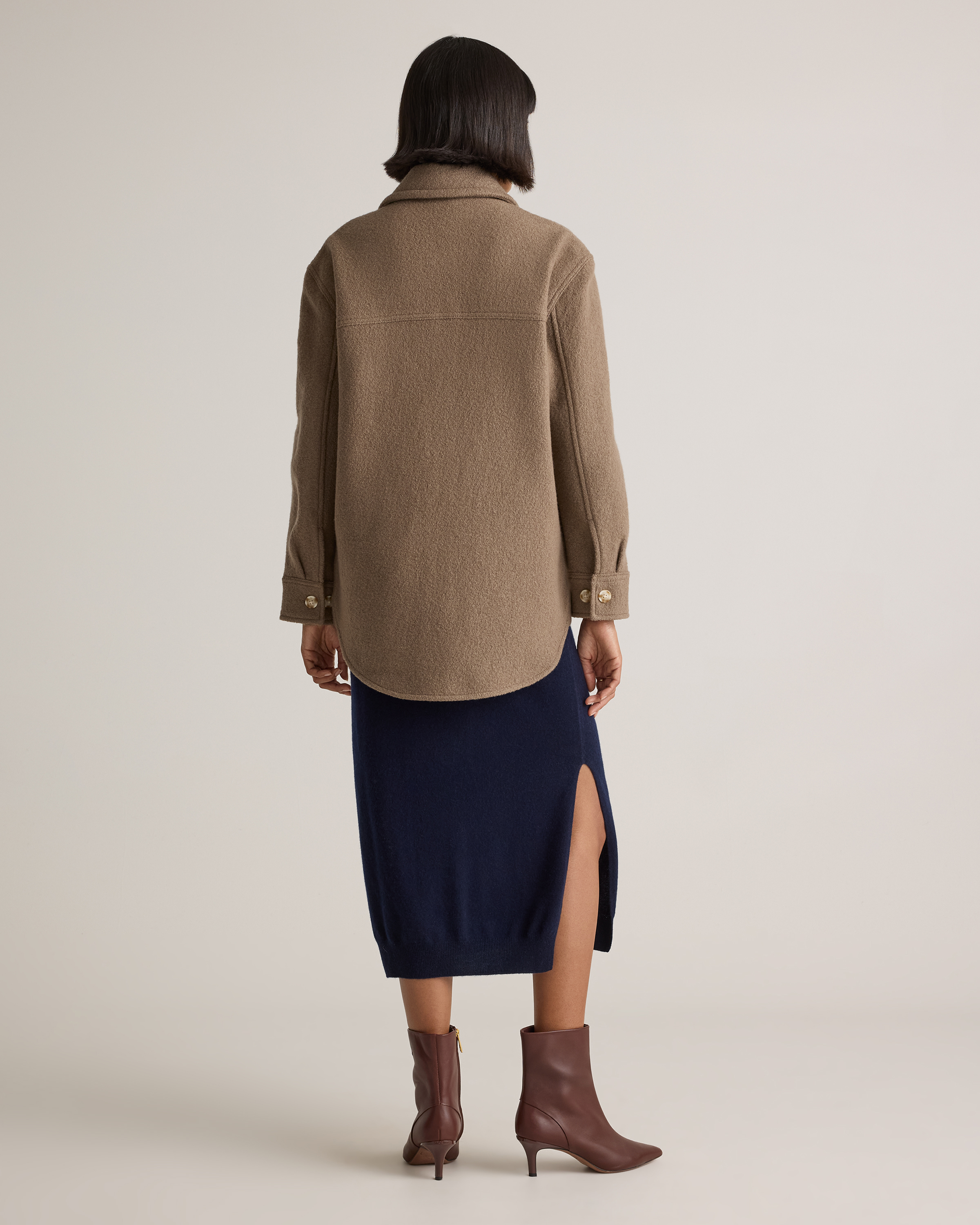 100% Merino Wool Shirt Jacket — Image 20