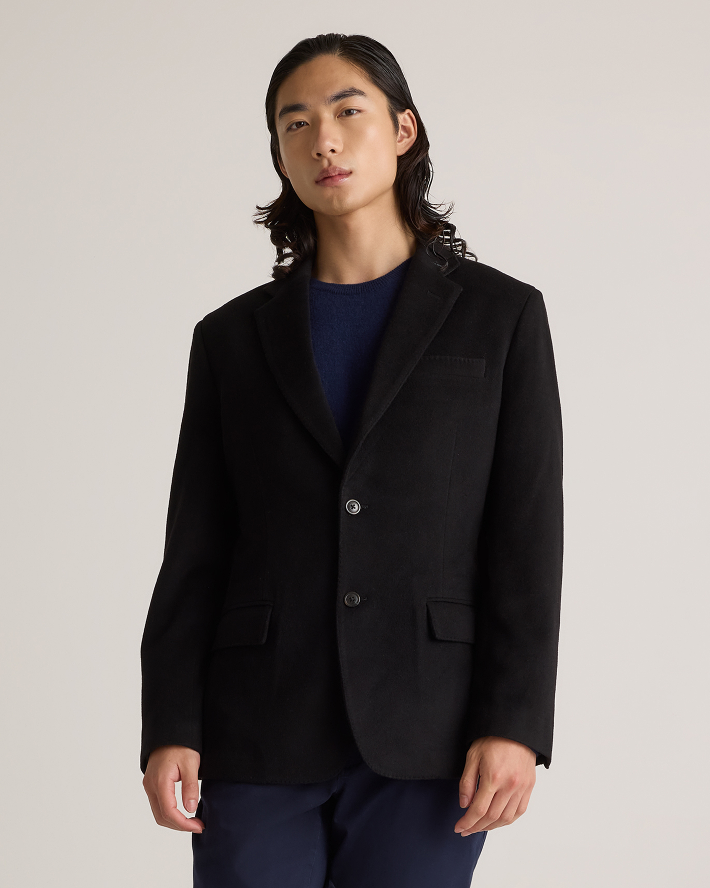 100% Mongolian Cashmere Blazer — Image 11