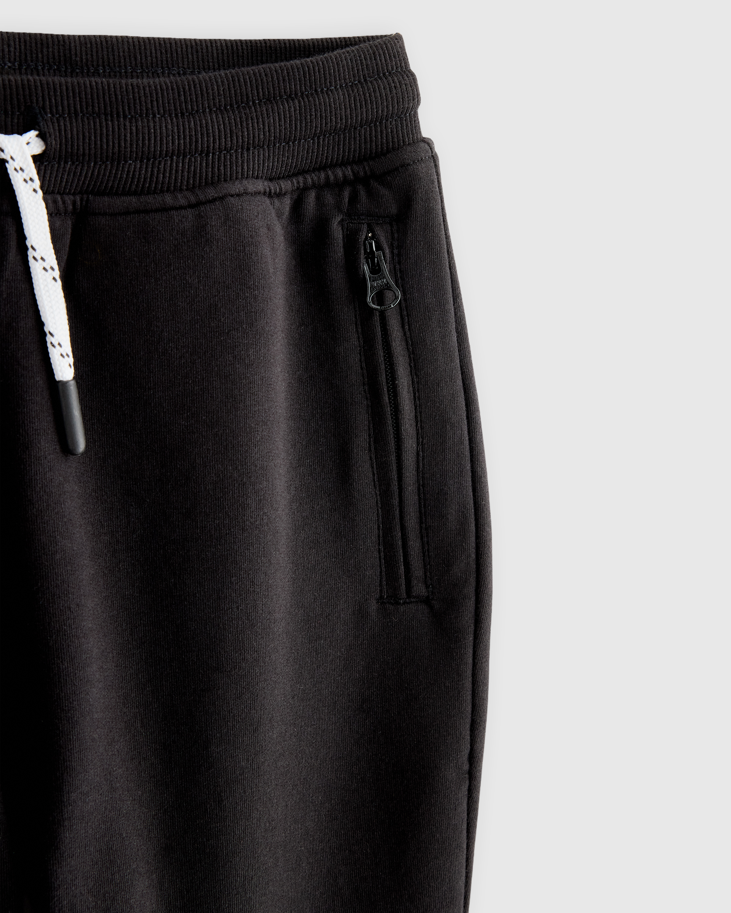 Organic Cotton French Terry Reinforced Knee Slim Jogger — Image 3