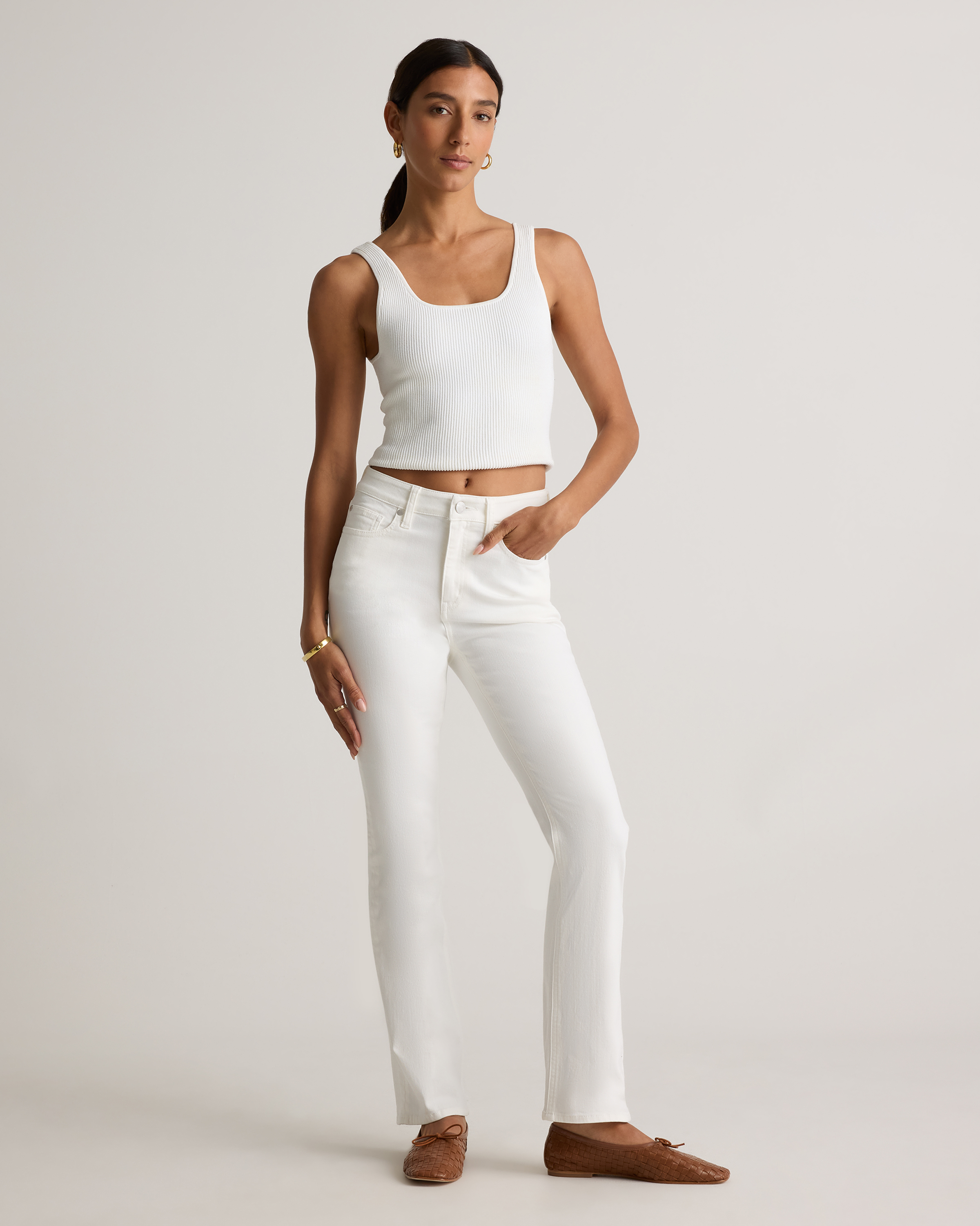 Bella Stretch Kick Flare Jeans — Image 145