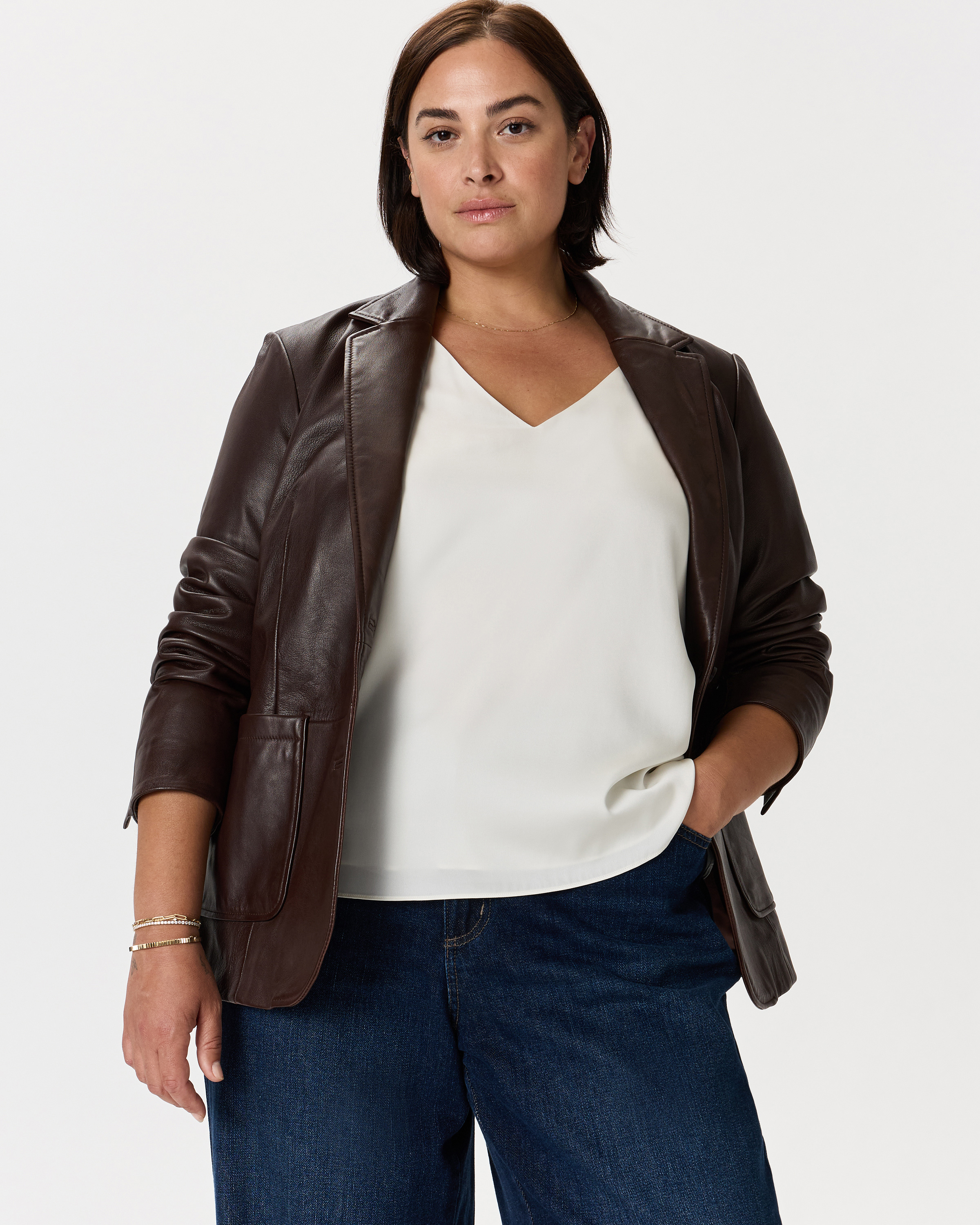 Washable Stretch Silk Tank — Image 3