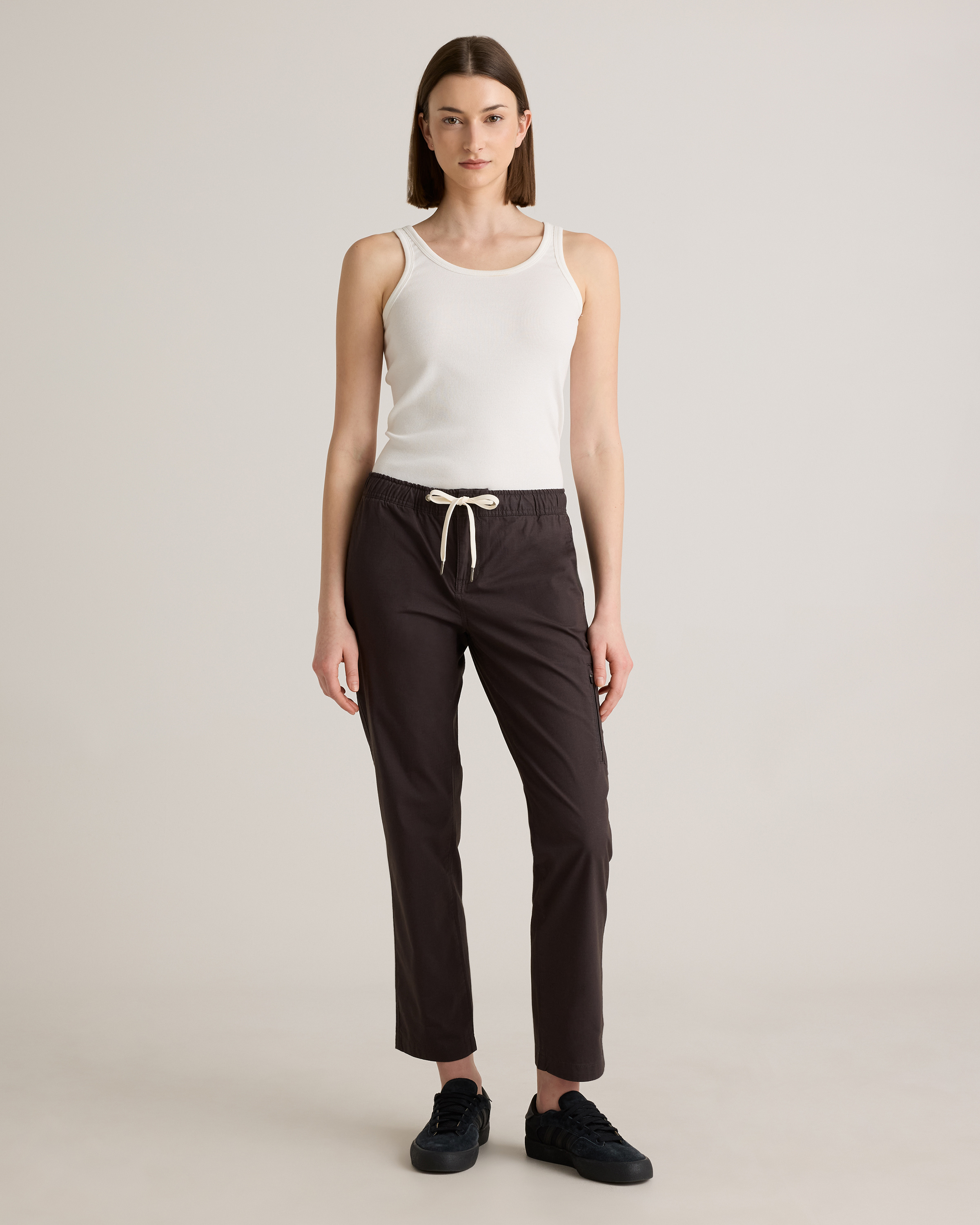 Organic Stretch Ripstop Straight Pants — Image 19