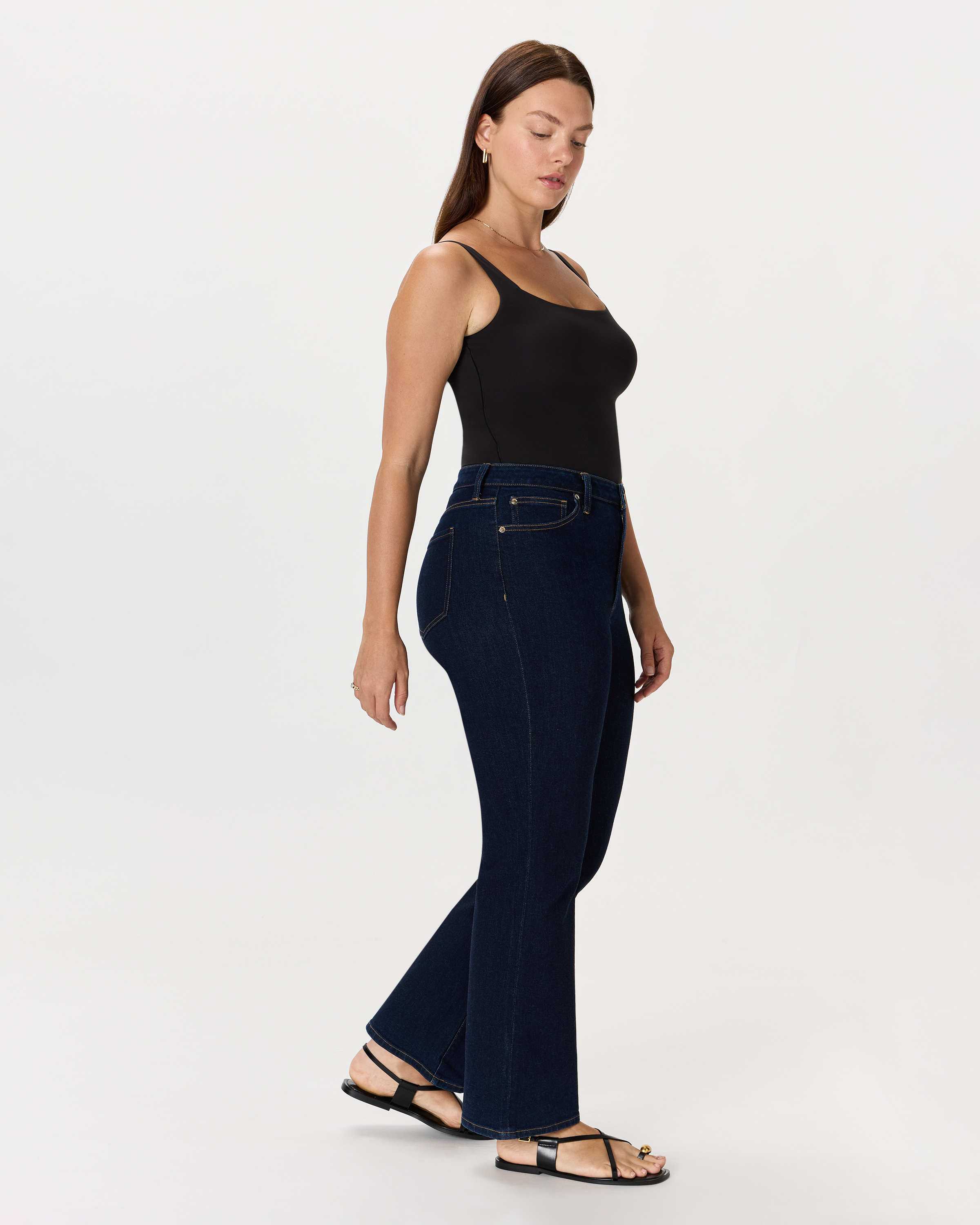 Bella Stretch Kick Flare Jeans — Image 109
