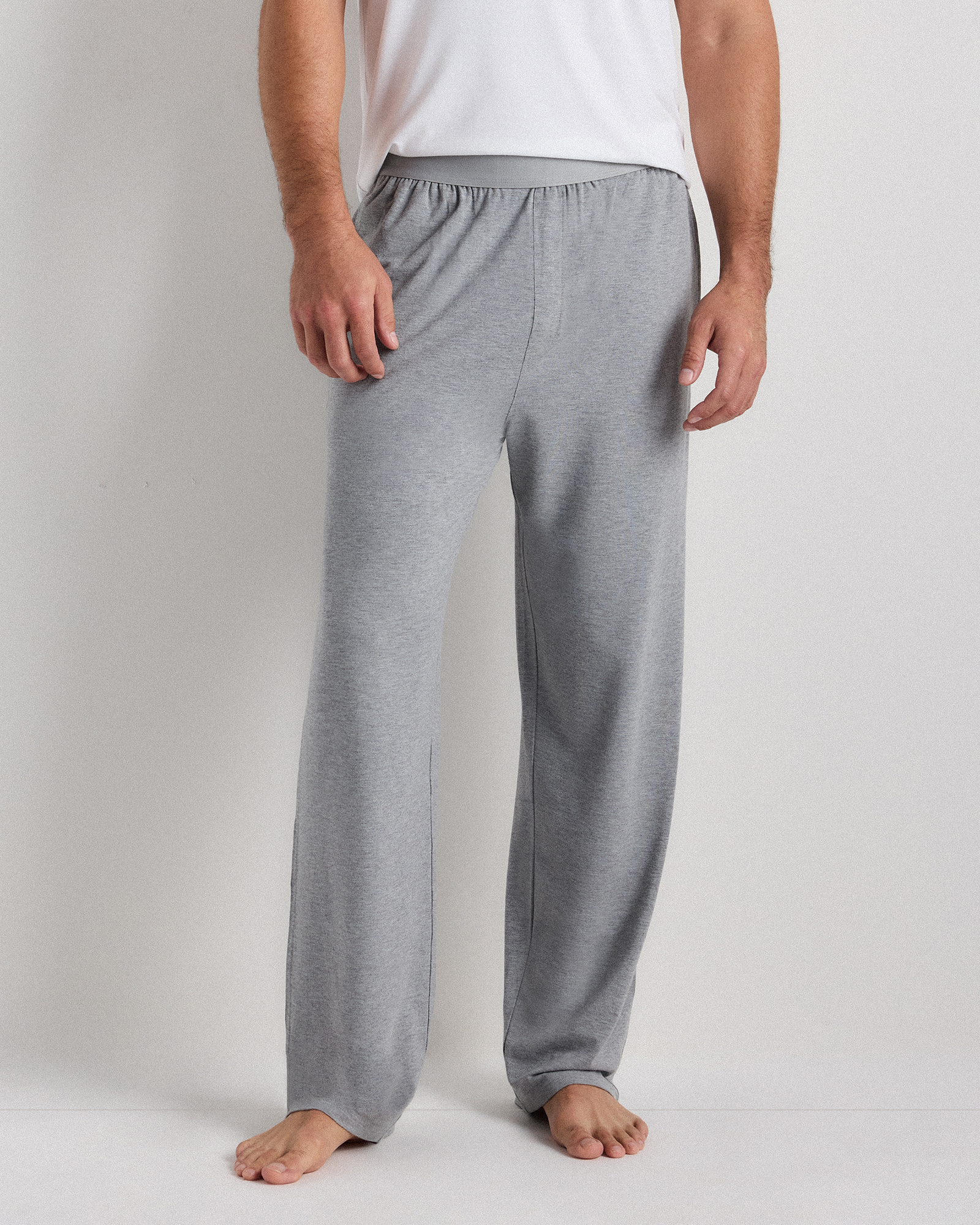 Bamboo Jersey Relaxed Lounge Pants — Image 3