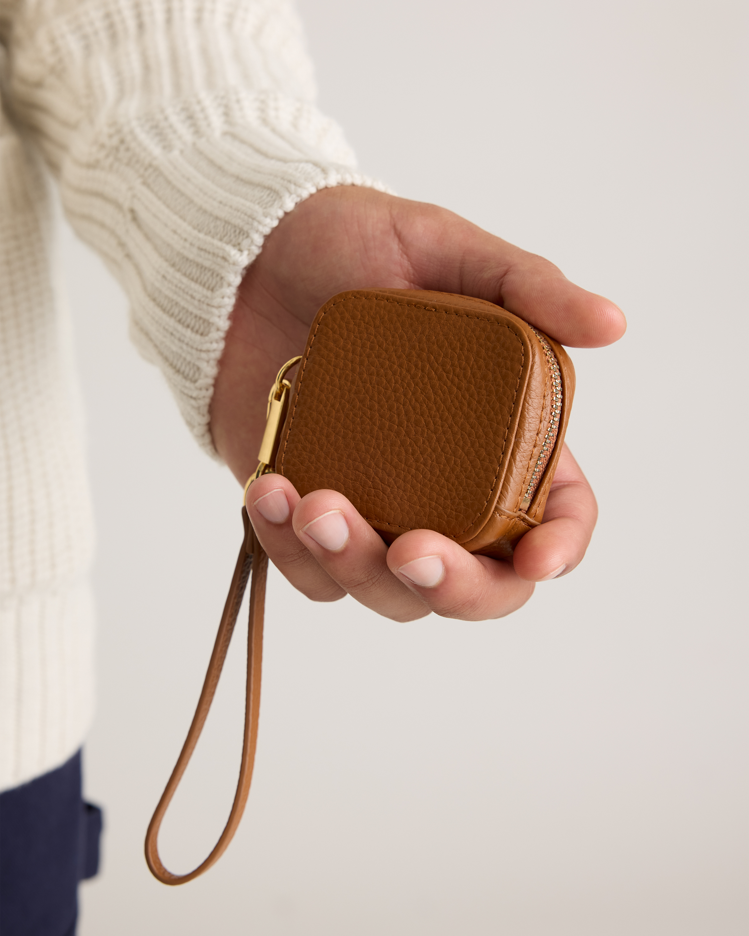 Italian Leather Zip Case — Image 7