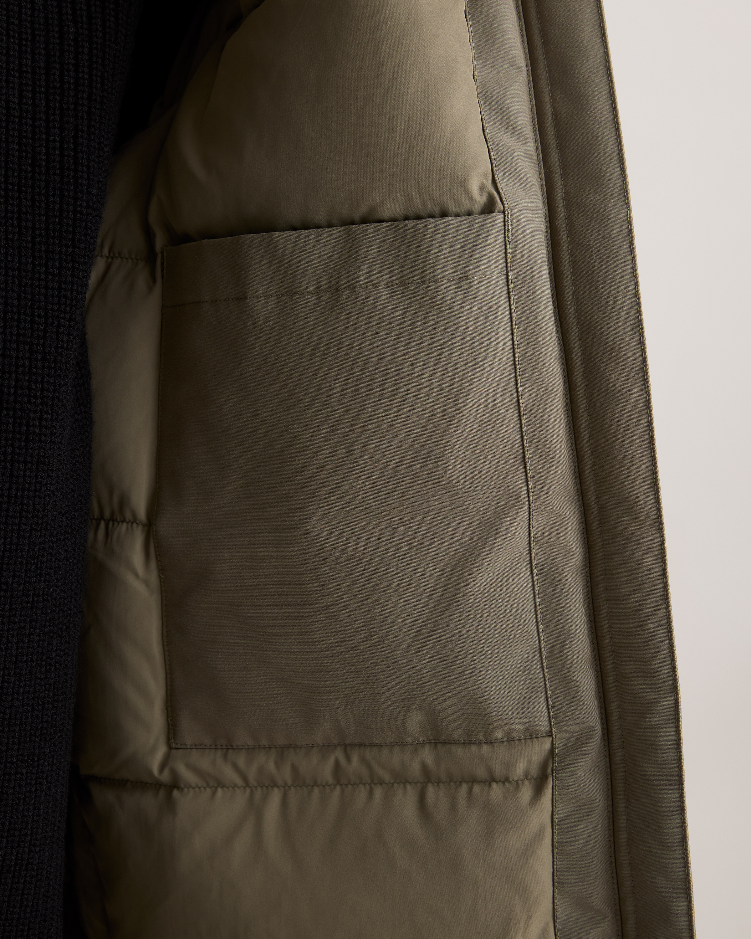 Responsible Down Hooded Long Parka — Image 4