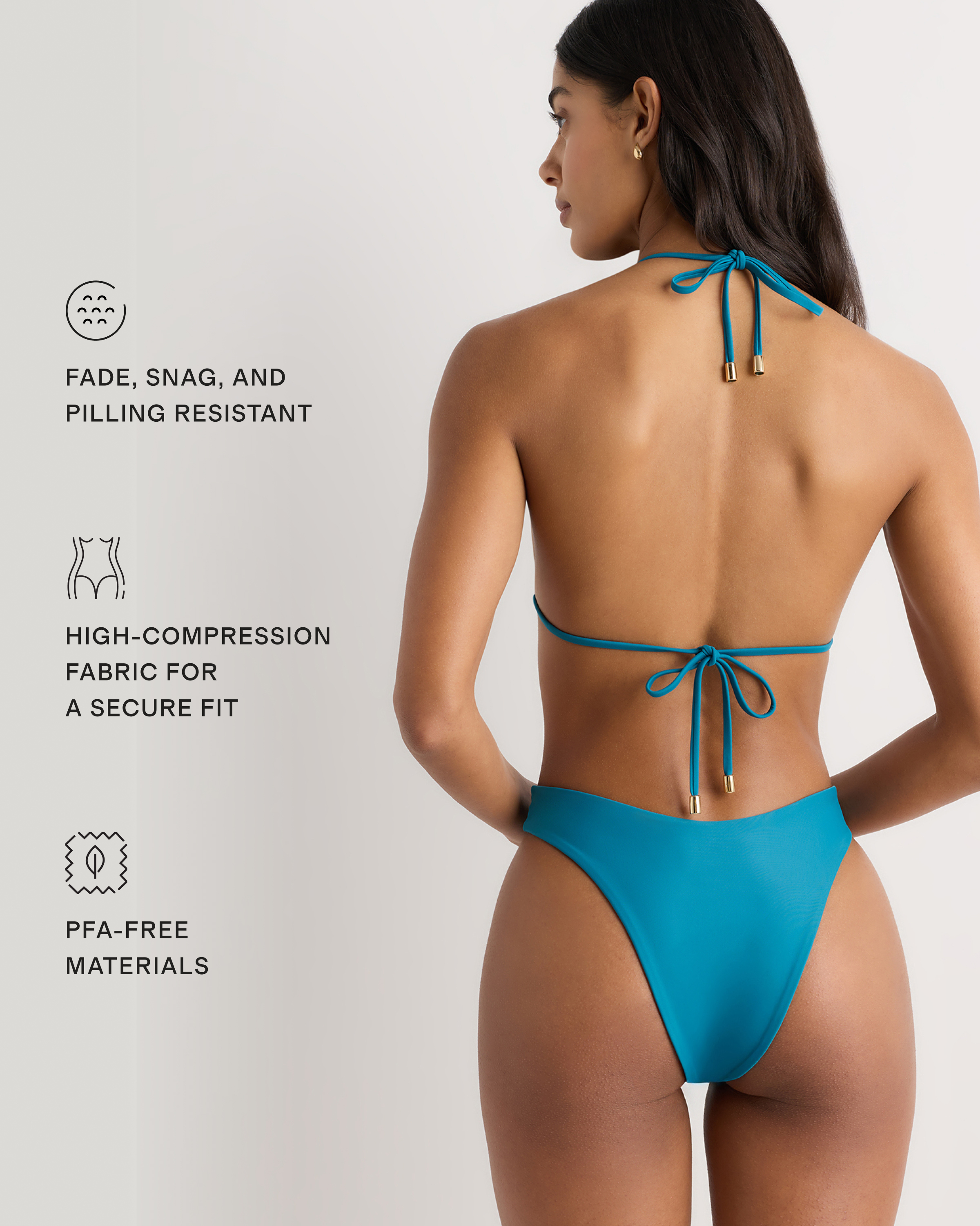 Italian High-Leg Bikini Bottom — Image 35