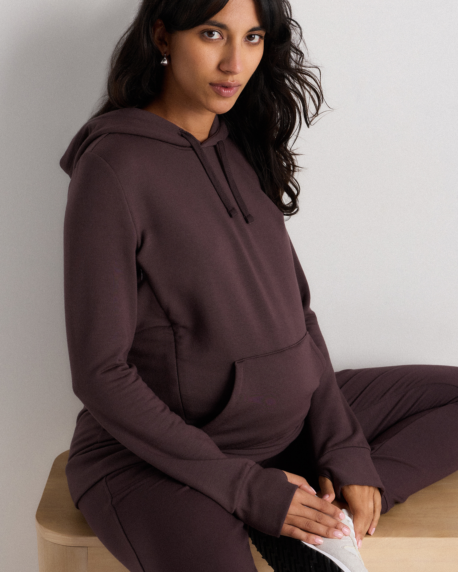 SuperSoft Fleece Maternity & Nursing Hoodie — Image 15