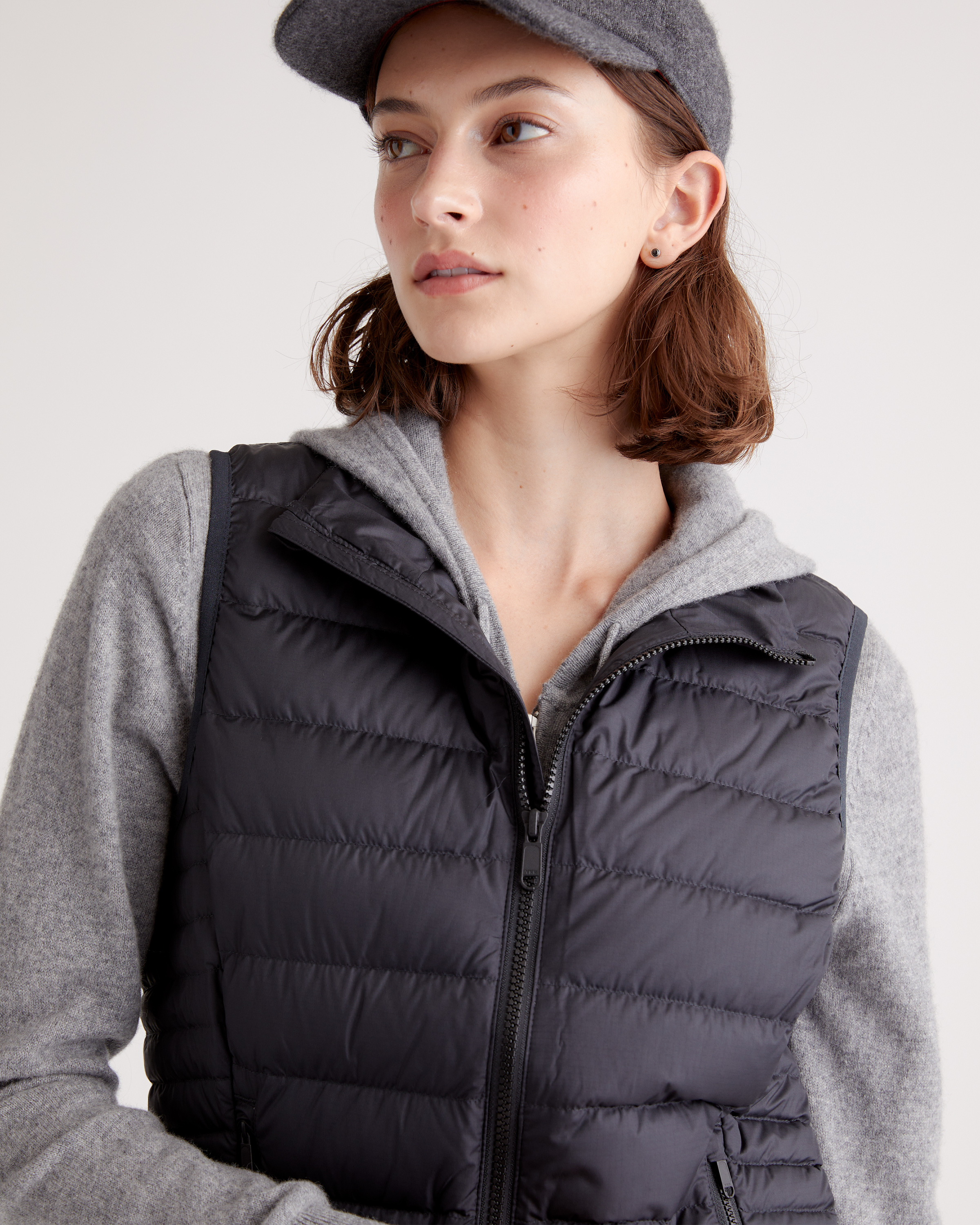 Lightweight Down Packable Puffer Vest — Image 3
