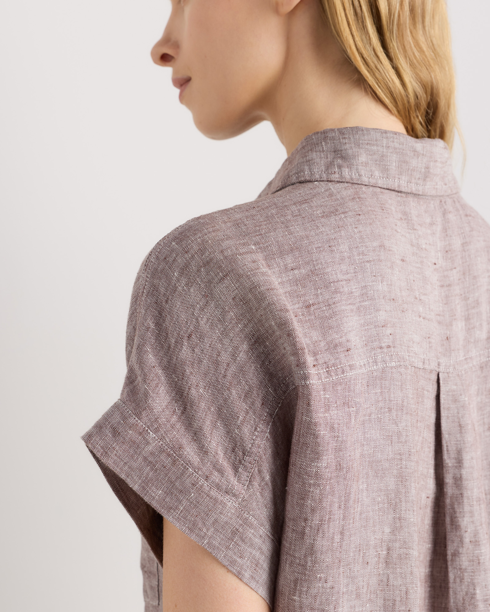 100% European Linen Camp Shirt — Image 22