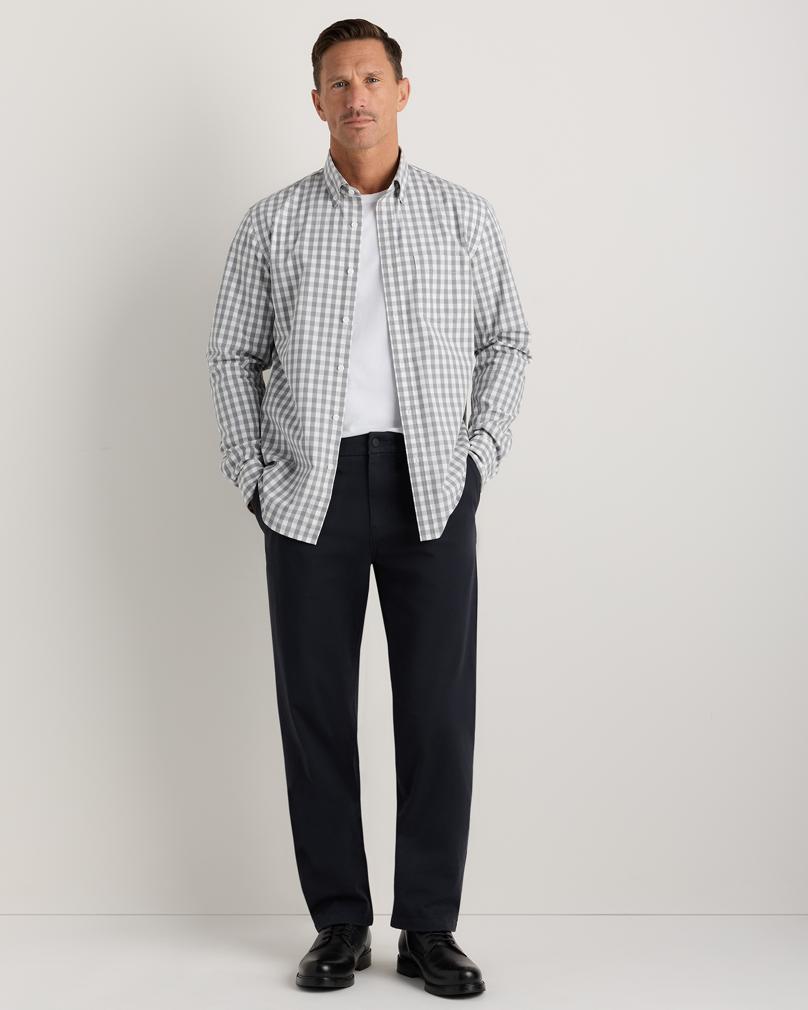 Organic Cotton Stretch Poplin Shirt — Image 29