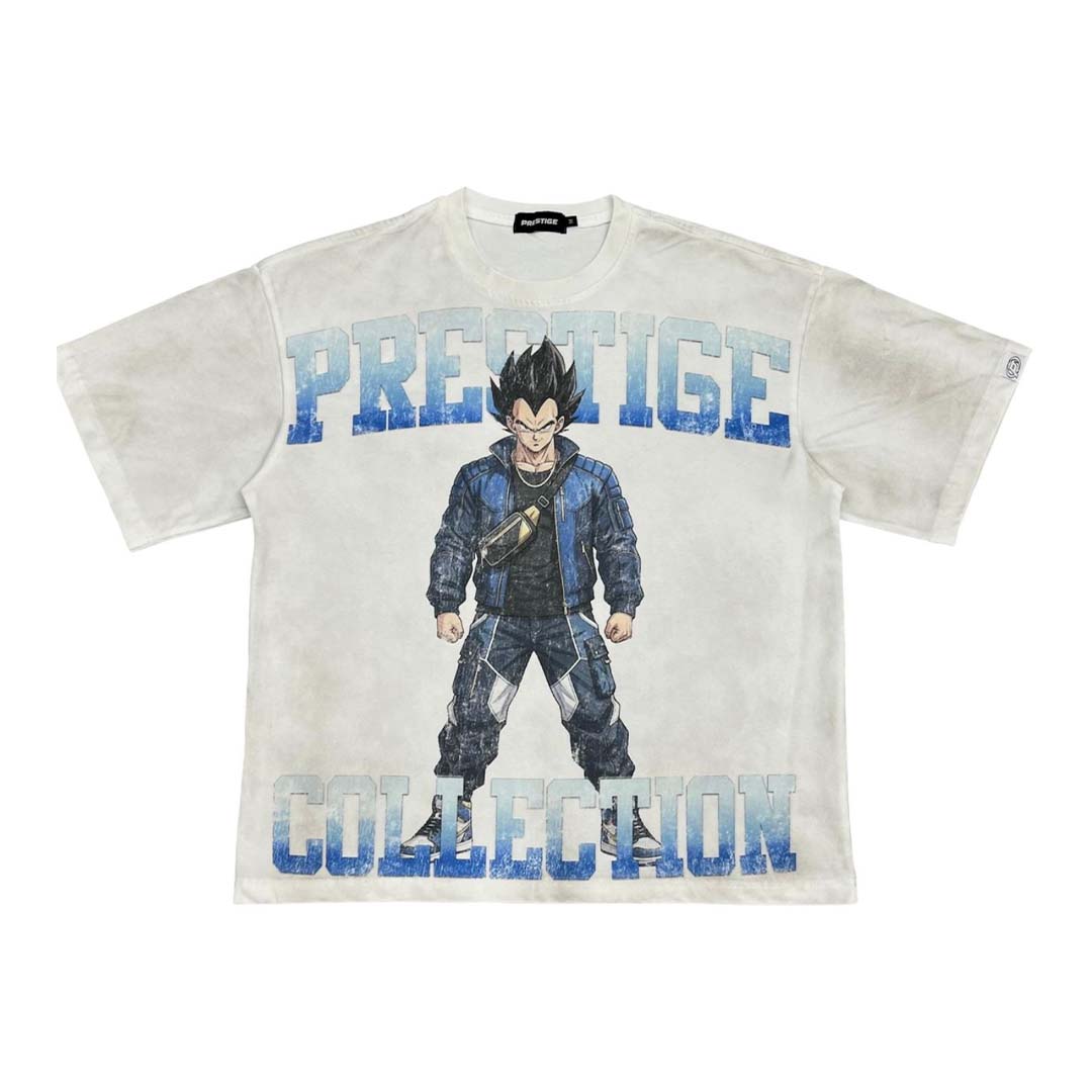 Drippy Vegeta Distressed Tee