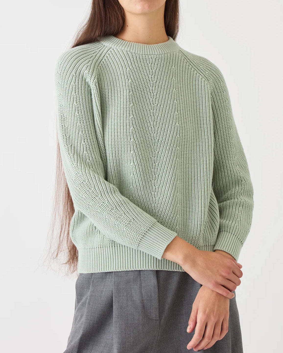 Demylee Chelsea Organic Cotton Sweater Mint